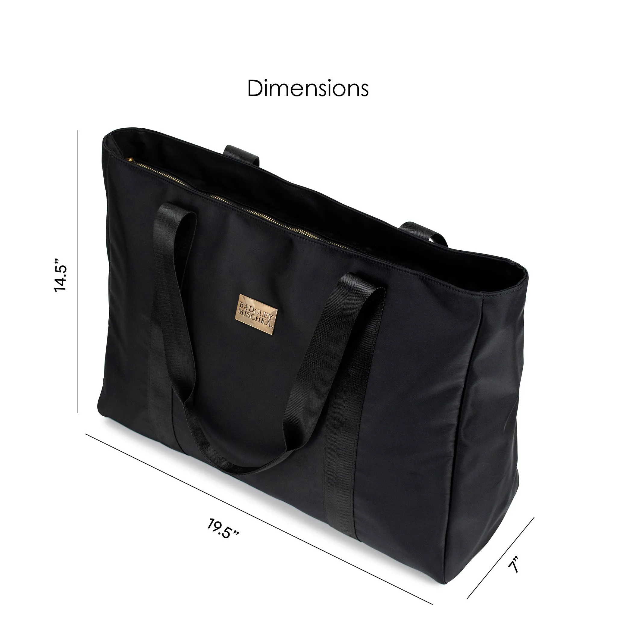 Uncomplicated Nylon Weekender Tote Bag - Image 7