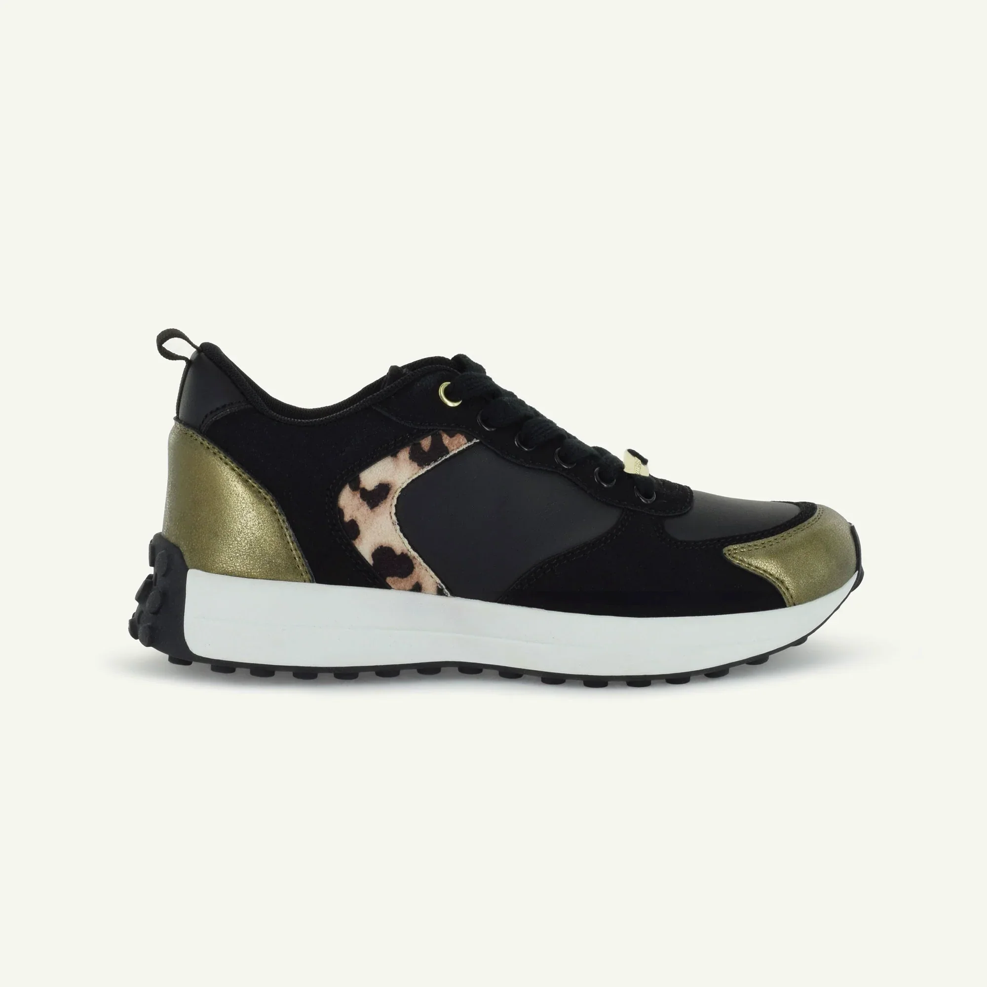 Bastille: Retro Runner - Black/Animal Print