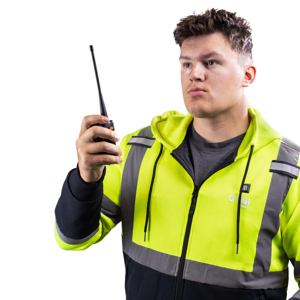 Beam Men's Workwear Heated High-Vis Hoodie - Image 7