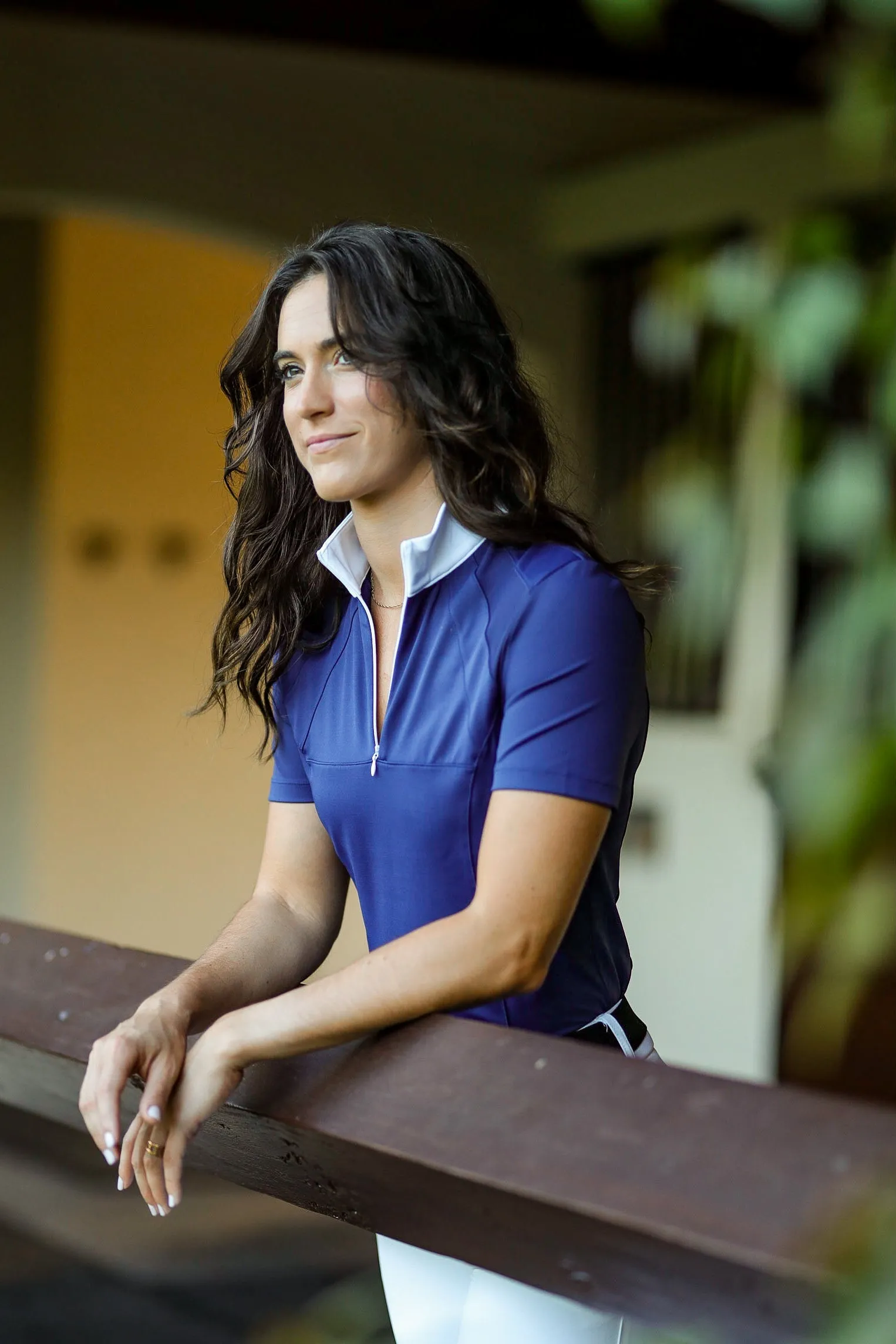 Bella Shirt – Chic Short Sleeve Performance Top - Image 11