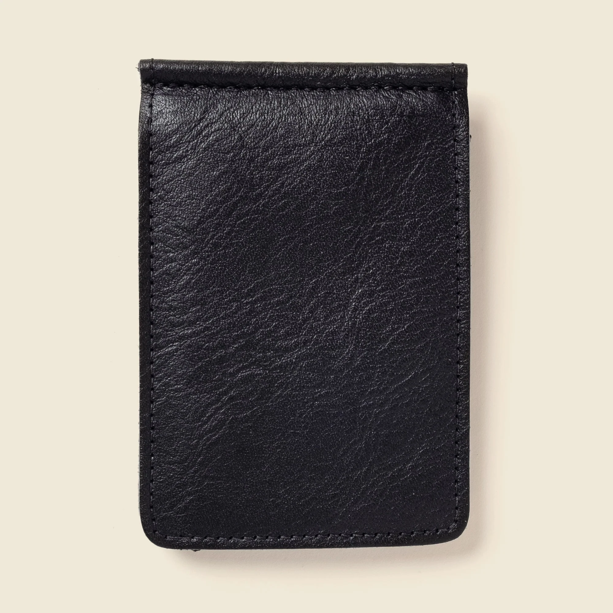 Bifold Money Clip Wallet - Black - Image 2