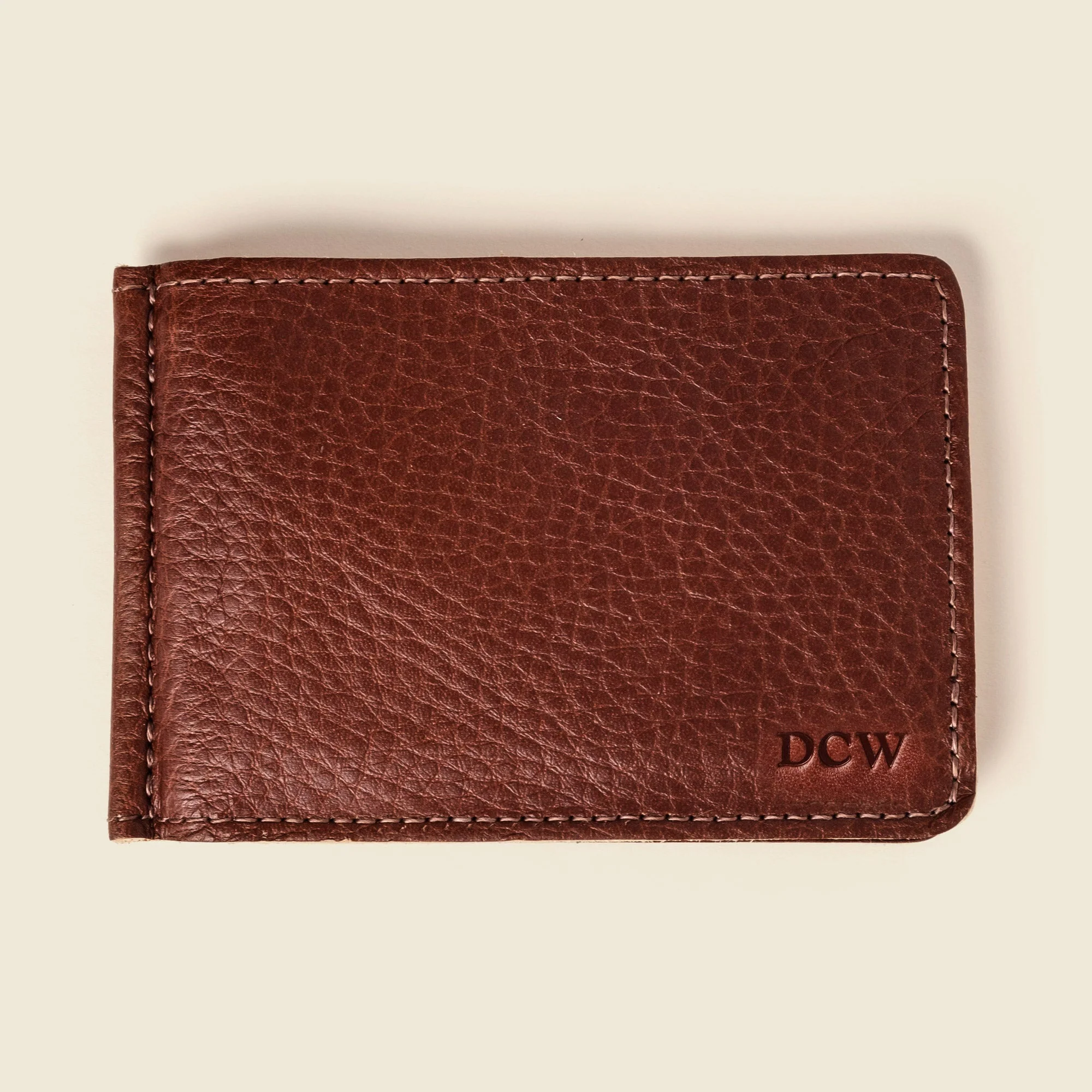 Bifold Money Clip Wallet - Chocolate - Image 6