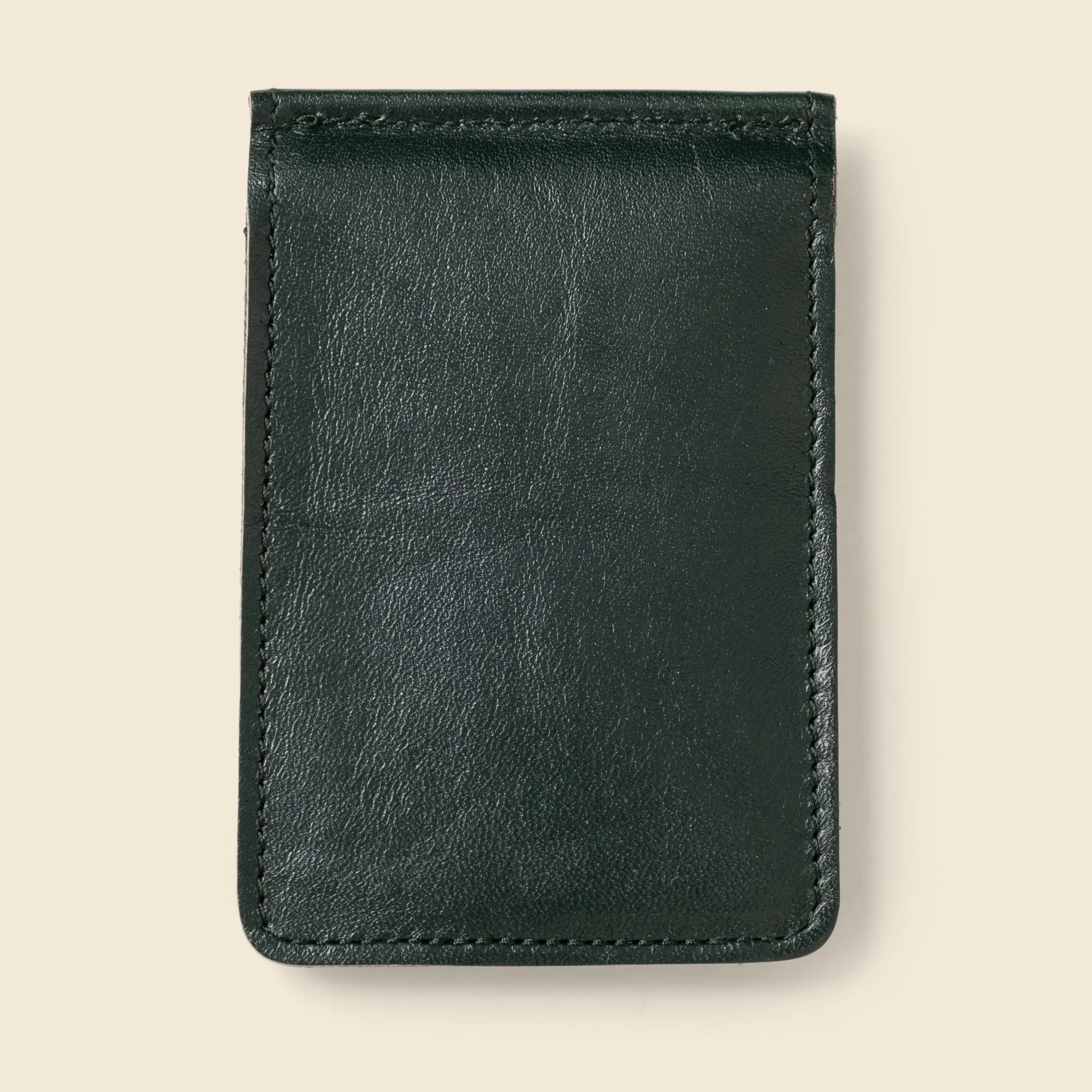 Bifold Money Clip Wallet - Forest Green - Image 6