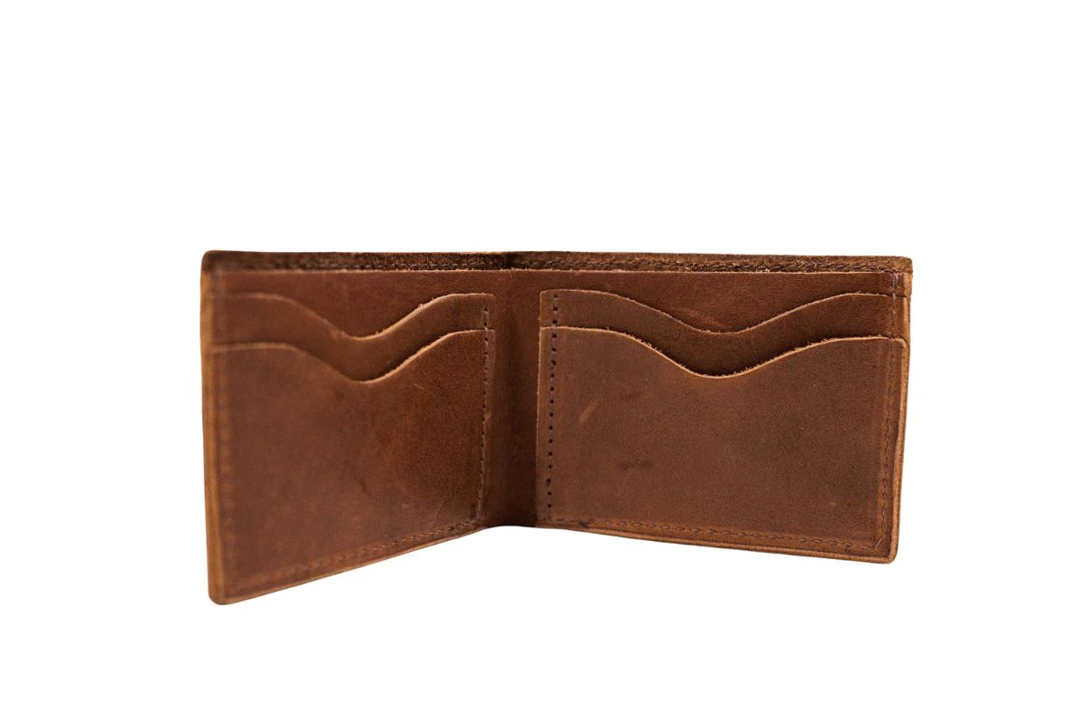 Bifold Wallet – Classic Full-Grain Leather Wallet - Image 3