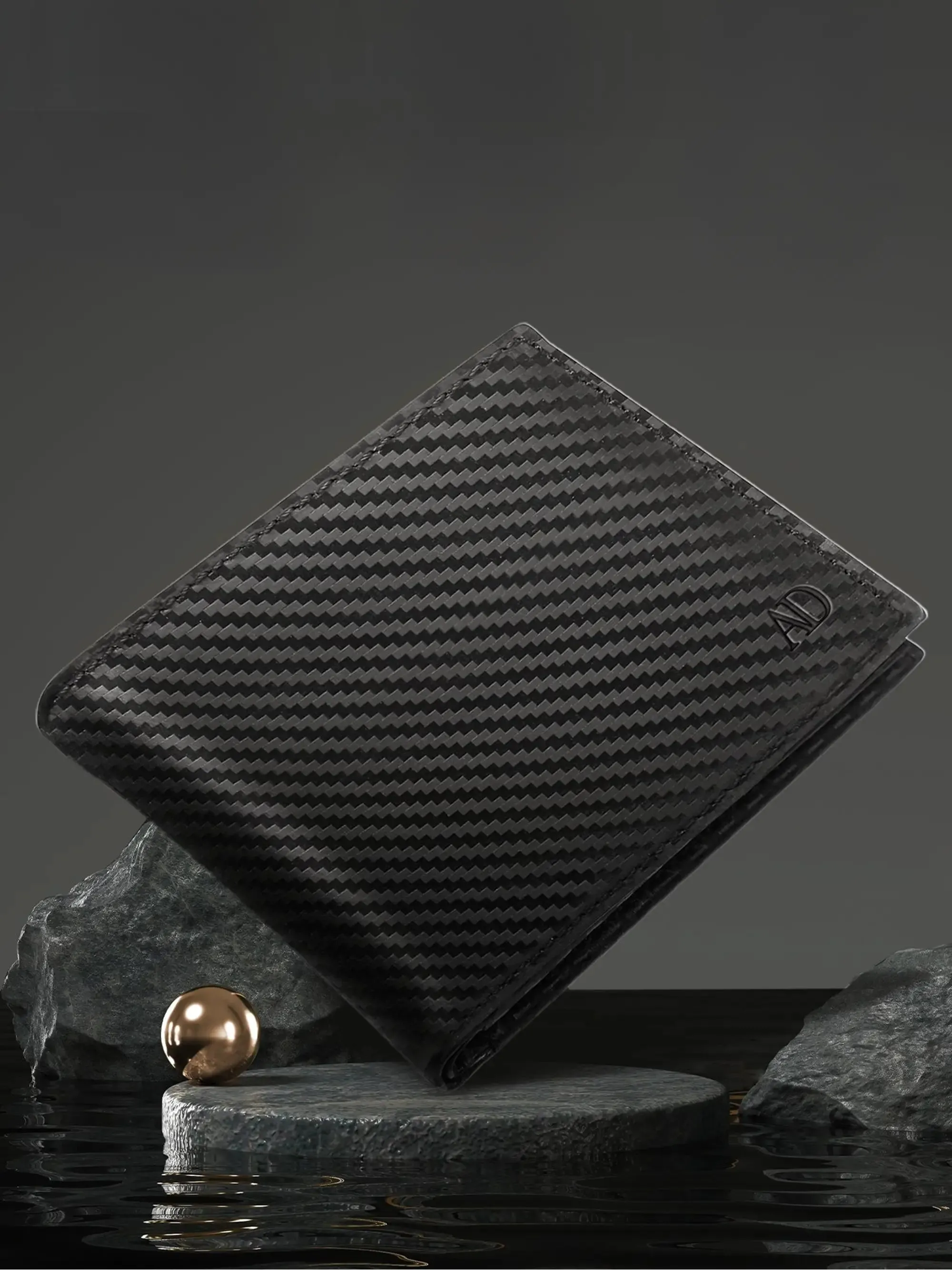 Leather Bifold Wallet with Flip-Up ID Window - Image 2