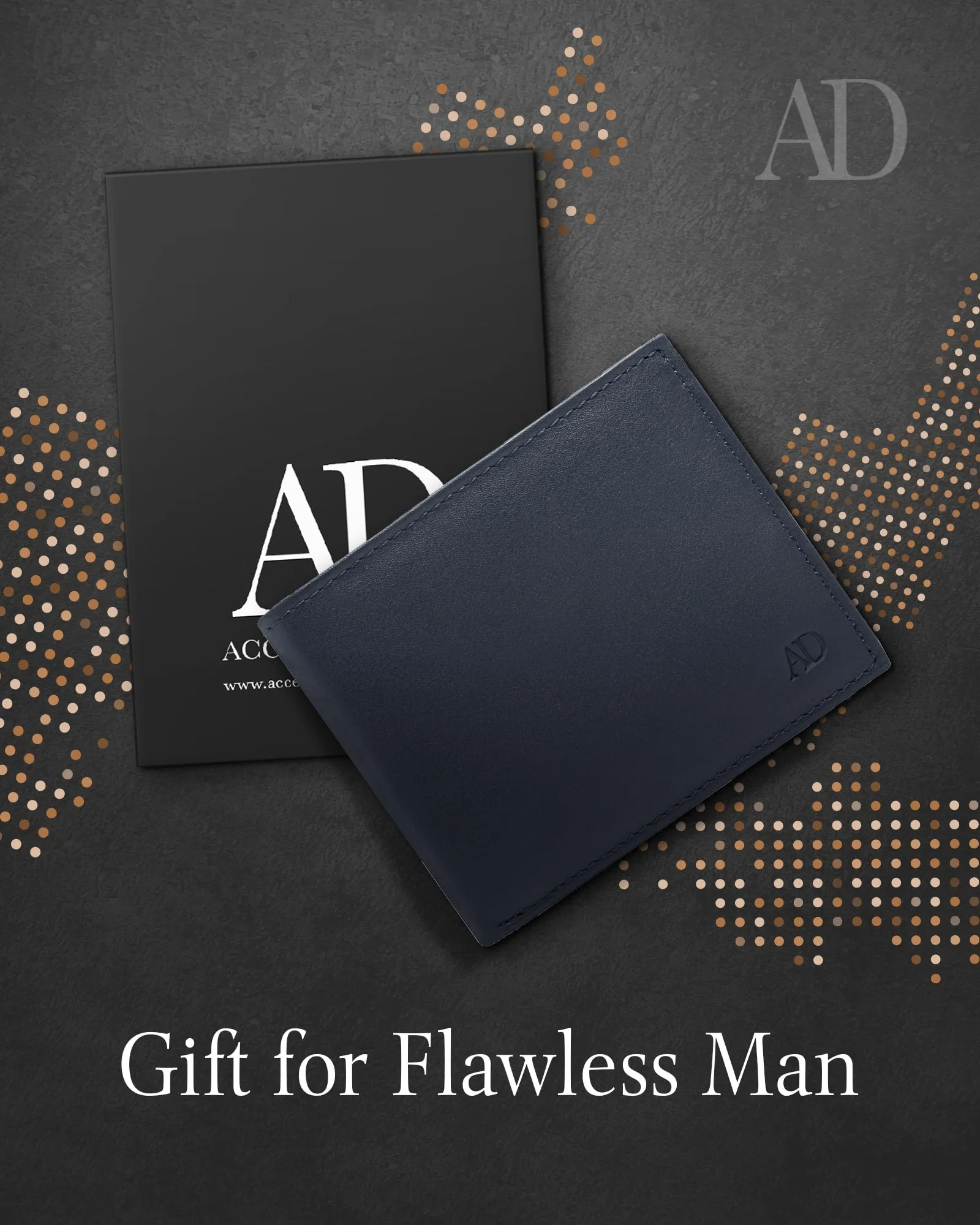 Leather Bifold Wallet with Flip-Up ID Window - Image 28