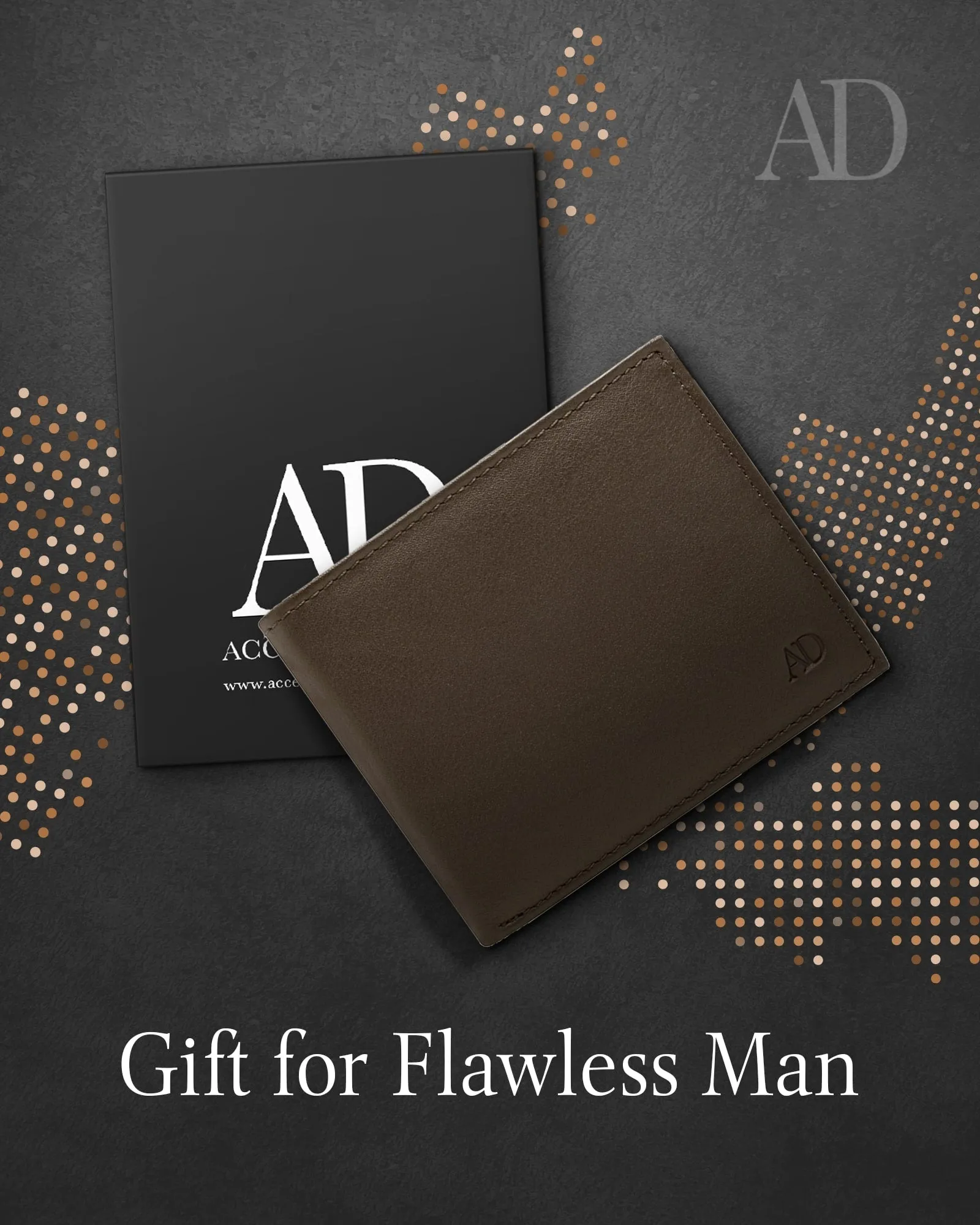Leather Bifold Wallet with Flip-Up ID Window - Image 35