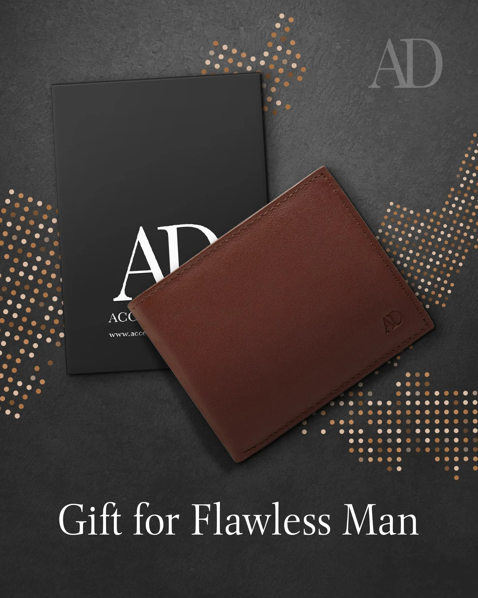 Leather Bifold Wallet with Flip-Up ID Window - Image 50
