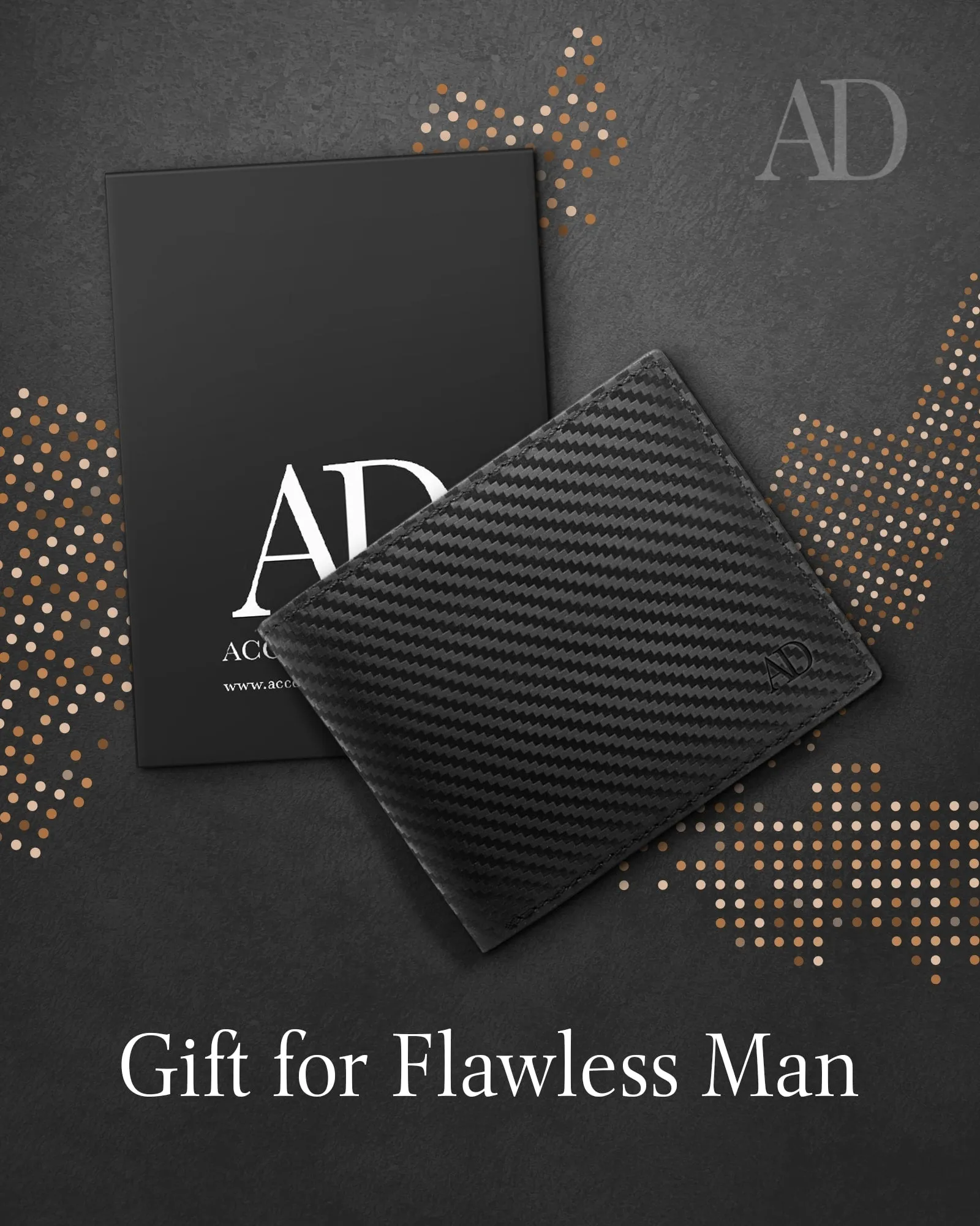 Leather Bifold Wallet with Flip-Up ID Window - Image 6