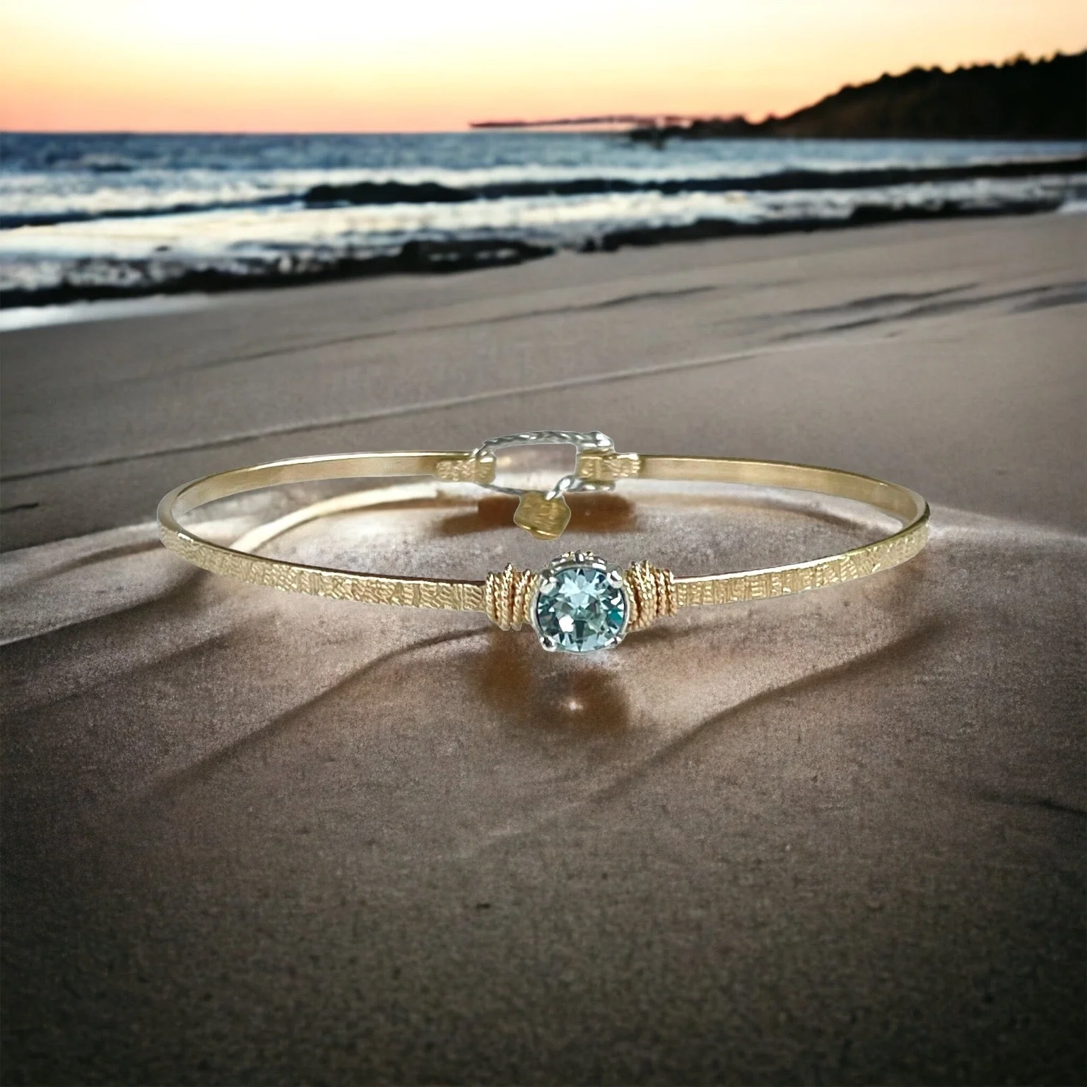 Birthstone Solitaire Bracelet - Image 3