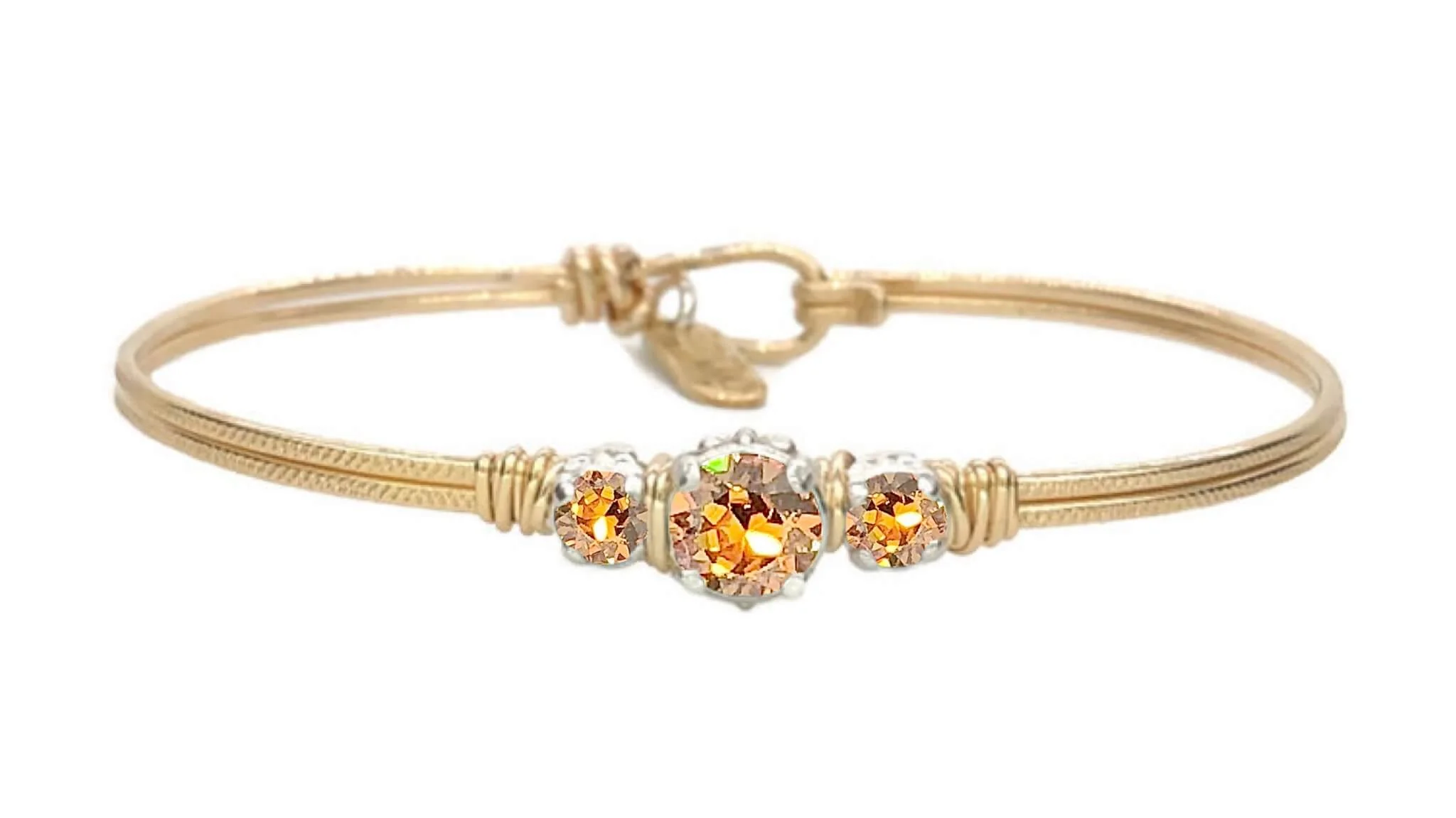 Birthstone Triple Setting Bracelet - Image 14