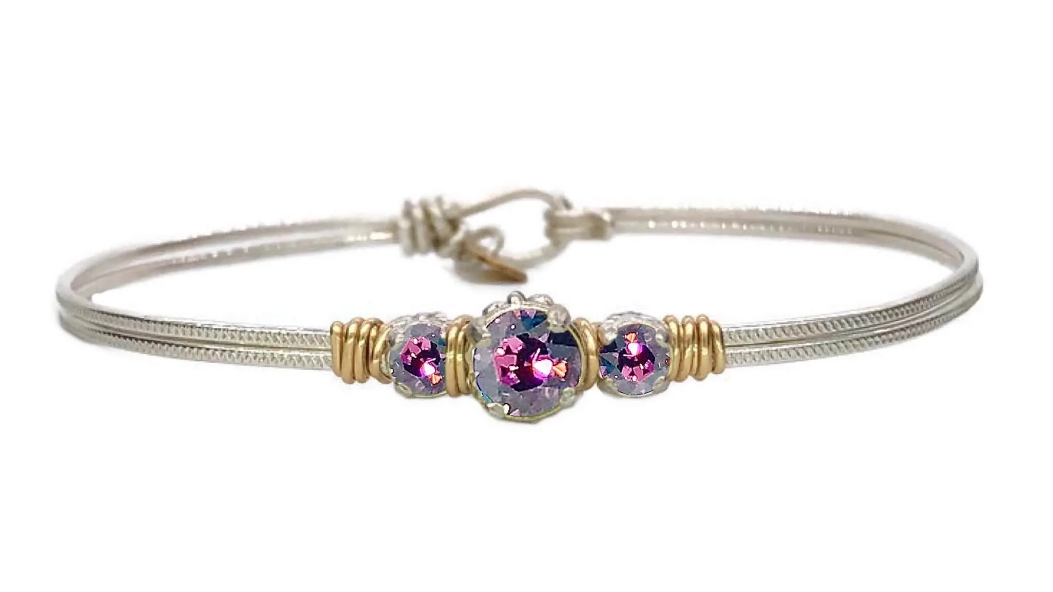 Birthstone Triple Setting Bracelet - Image 17