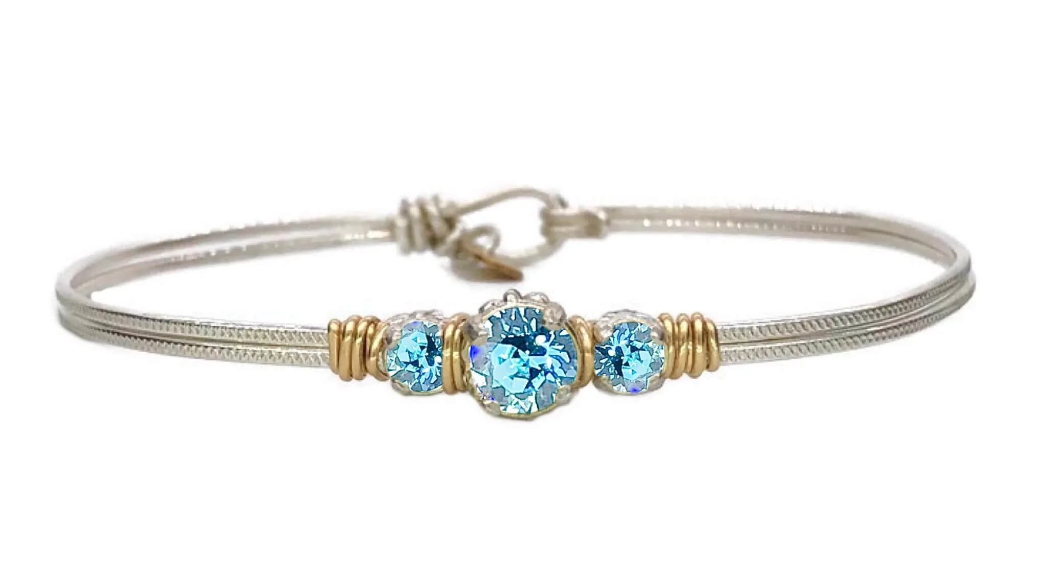 Birthstone Triple Setting Bracelet - Image 18