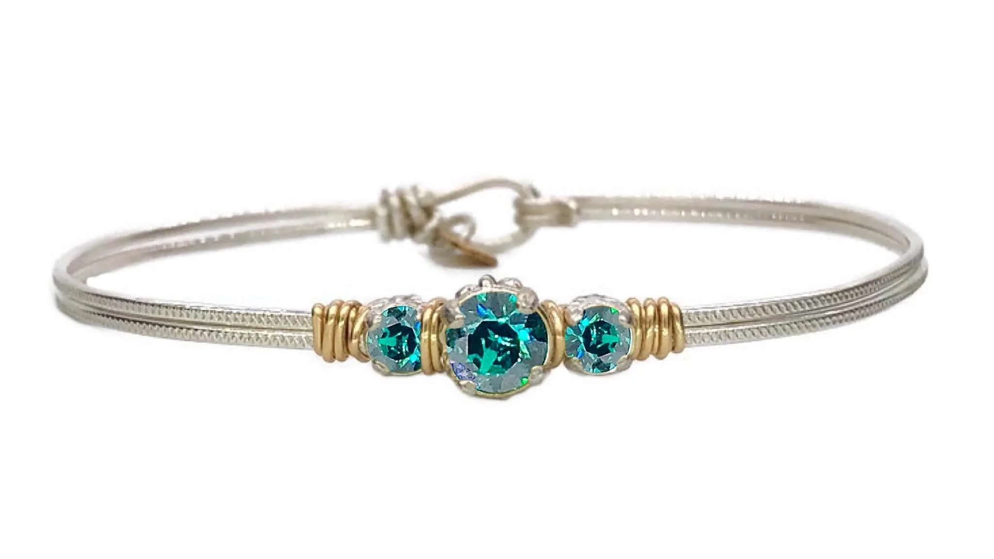 Birthstone Triple Setting Bracelet - Image 20