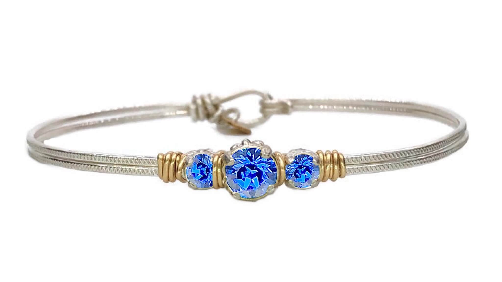 Birthstone Triple Setting Bracelet - Image 24