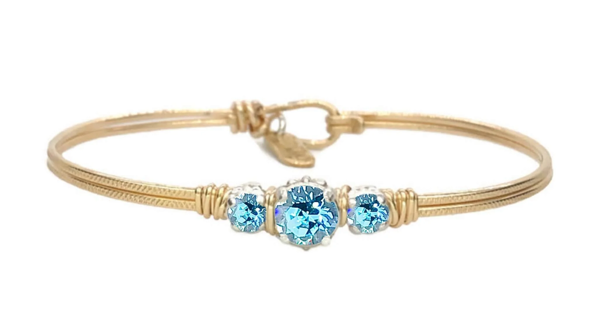 Birthstone Triple Setting Bracelet - Image 3