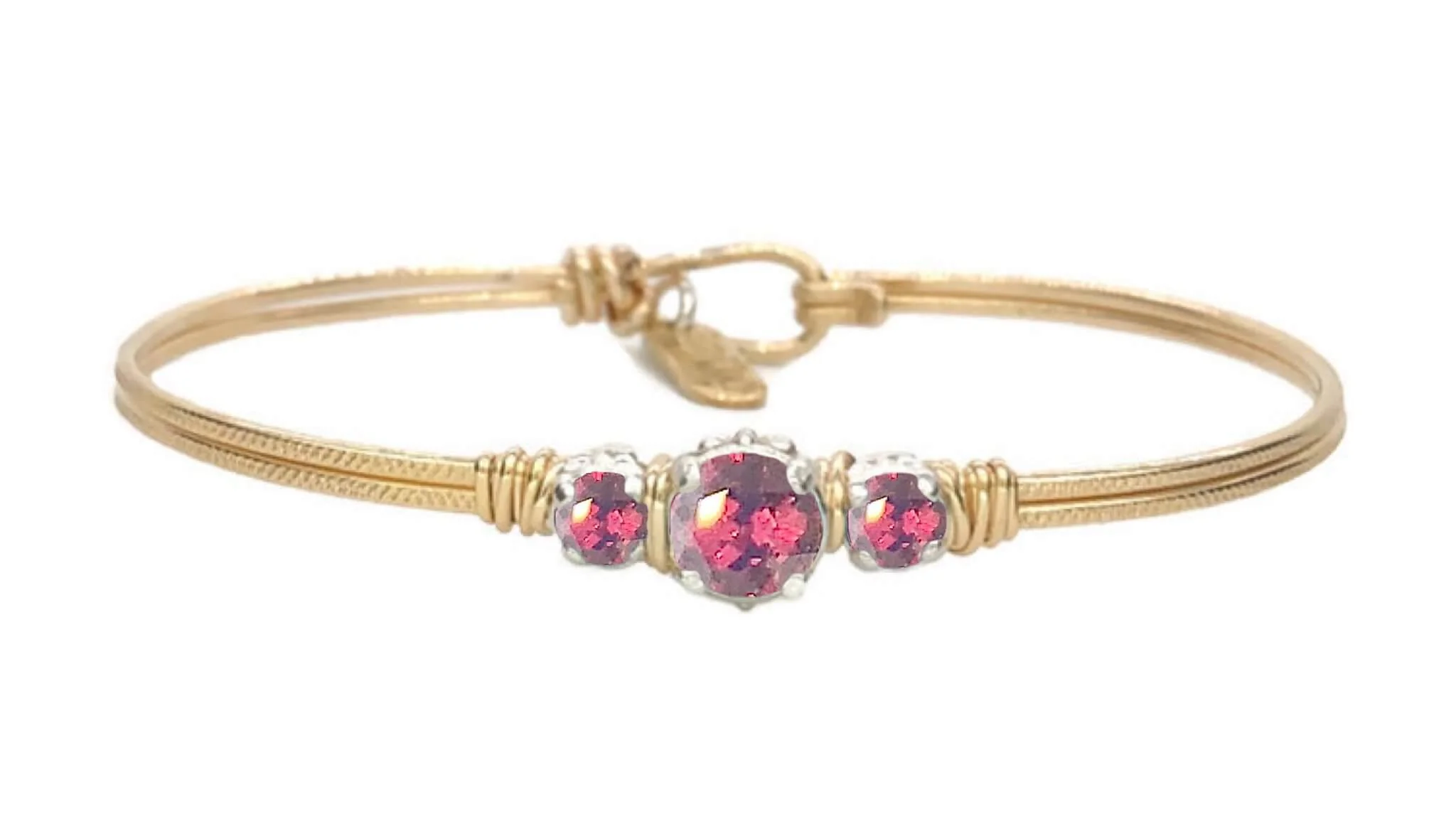 Birthstone Triple Setting Bracelet - Image 4
