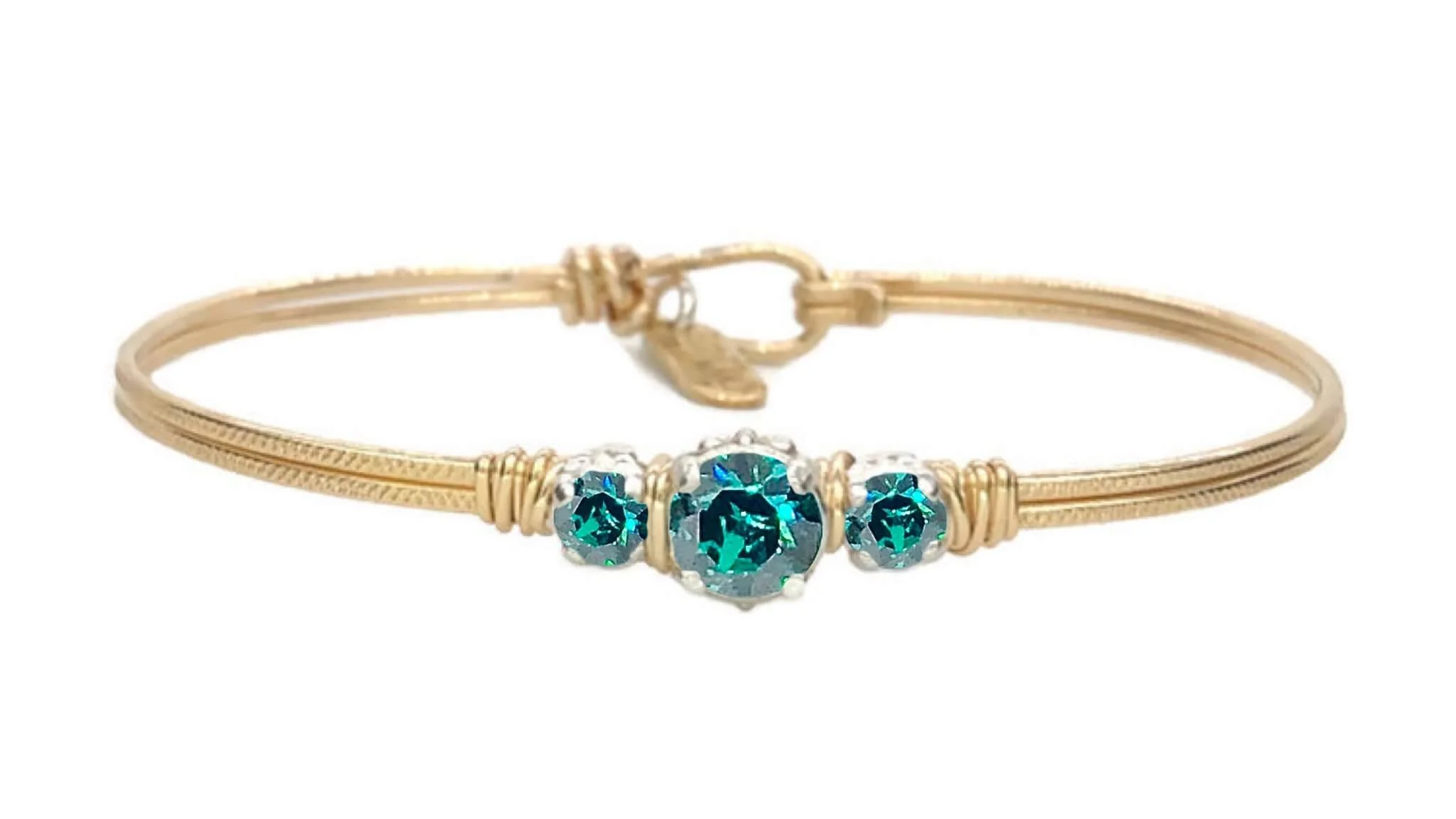 Birthstone Triple Setting Bracelet - Image 8
