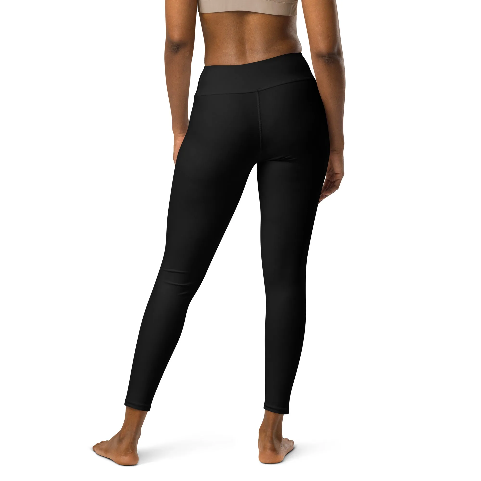 Black/Green GG Leggings - Image 3