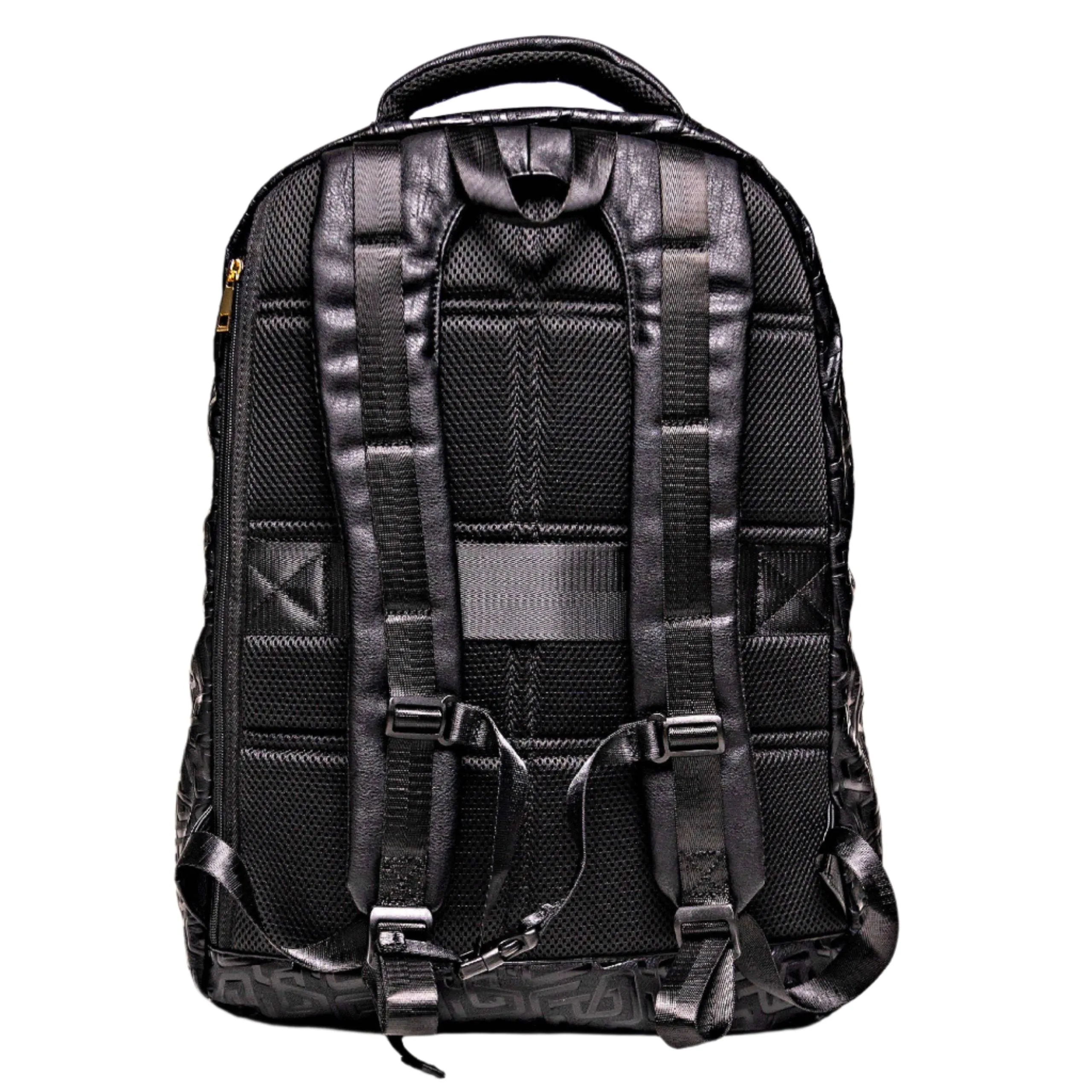 Black Monogram Backpack Leather Daily Commuter Bag (150 Made) - Image 2
