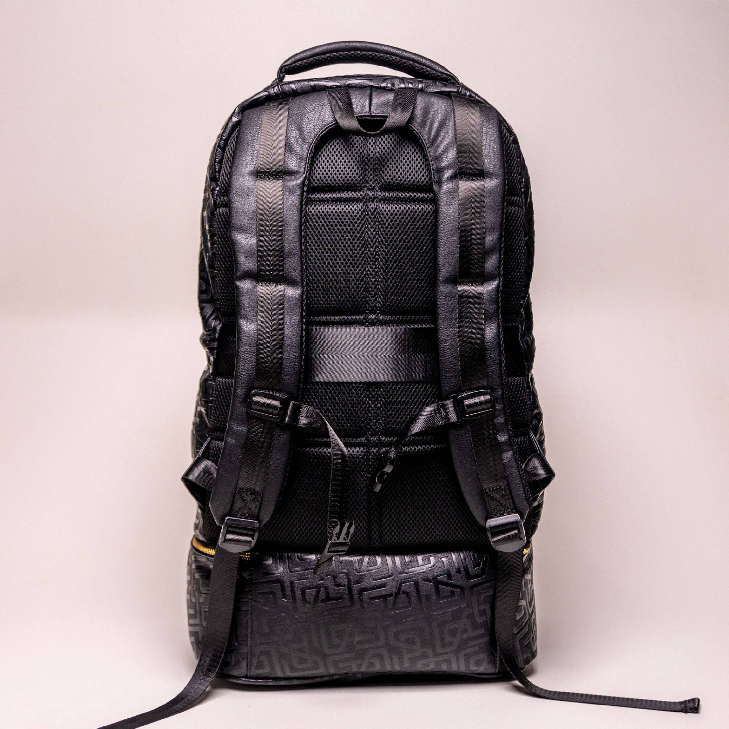 Black Monogram Leather Patented Carry-On Backpack (Only 150 Made) - Image 11