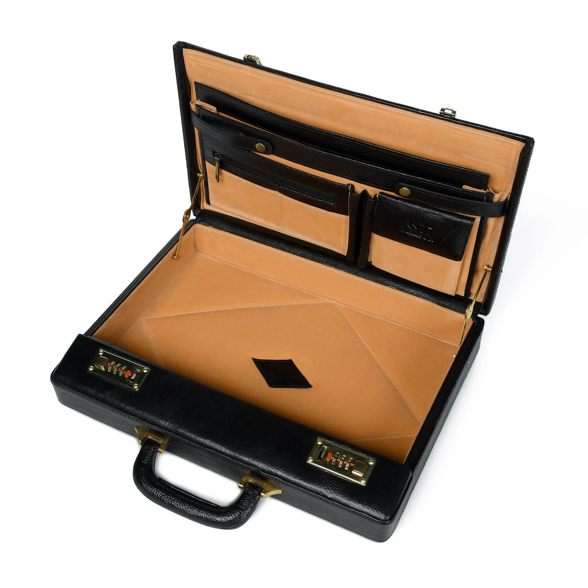 Black Office Suitcase Briefcase - Image 10