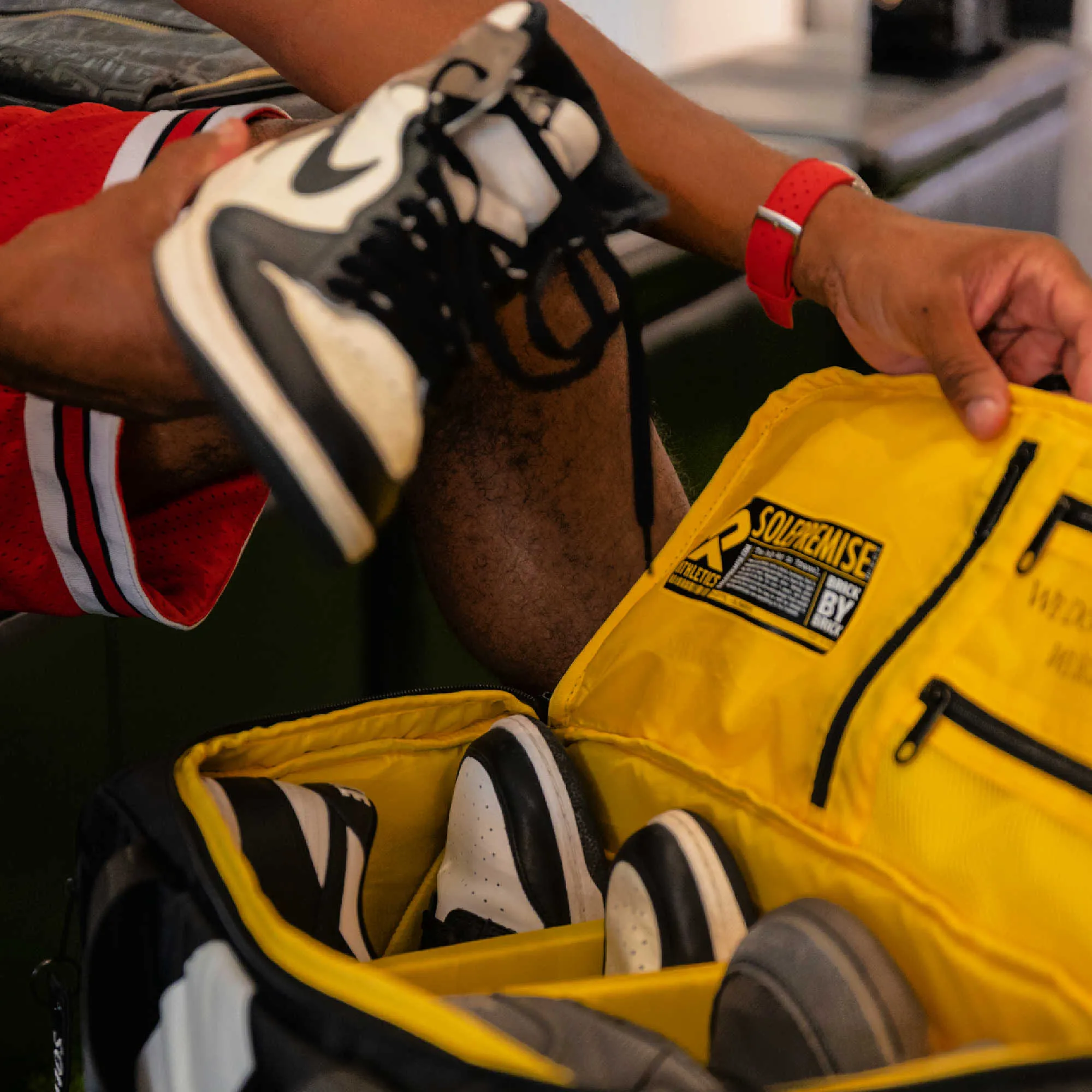 Black Sneaker Duffle - Image 7
