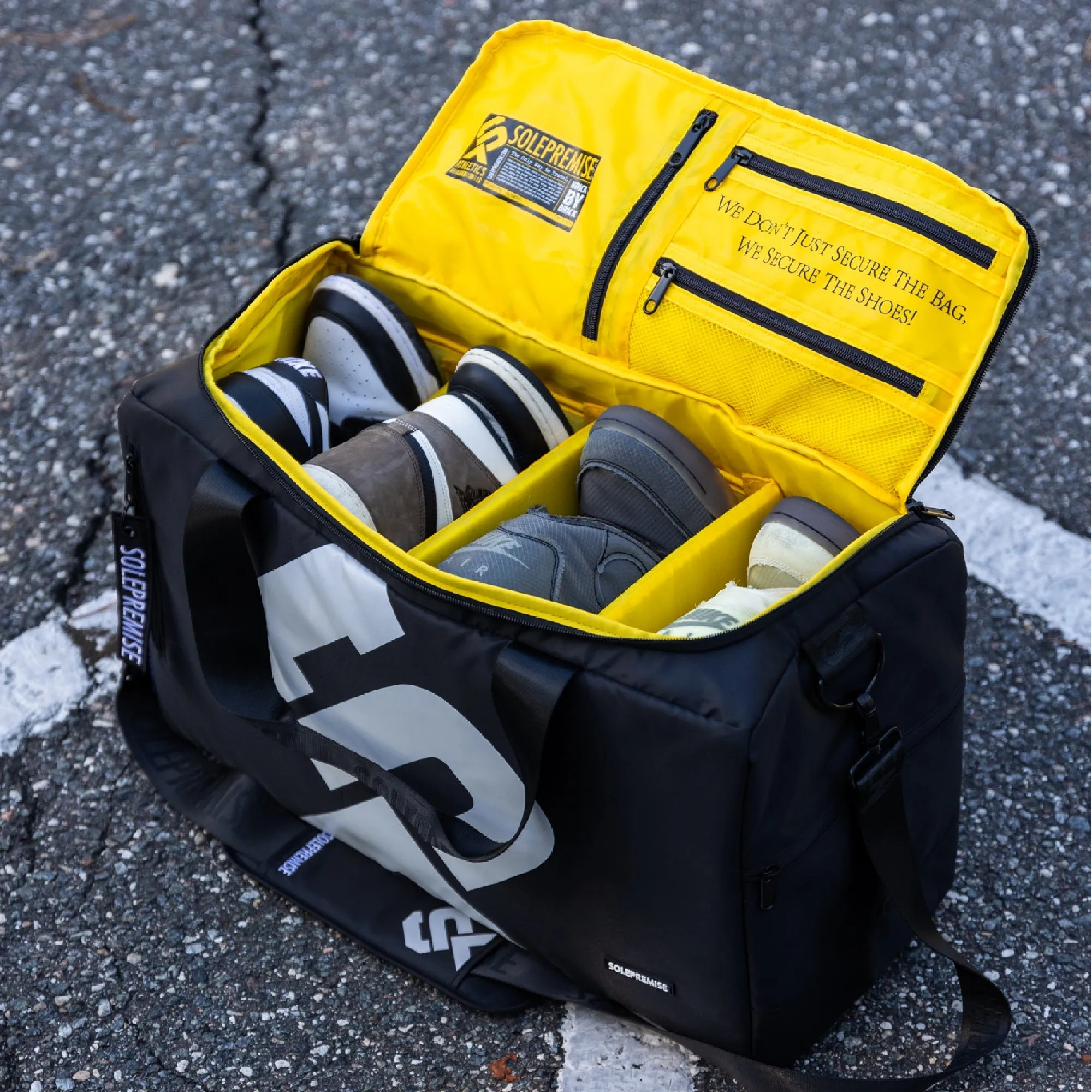 Black Sneaker Duffle - Image 9