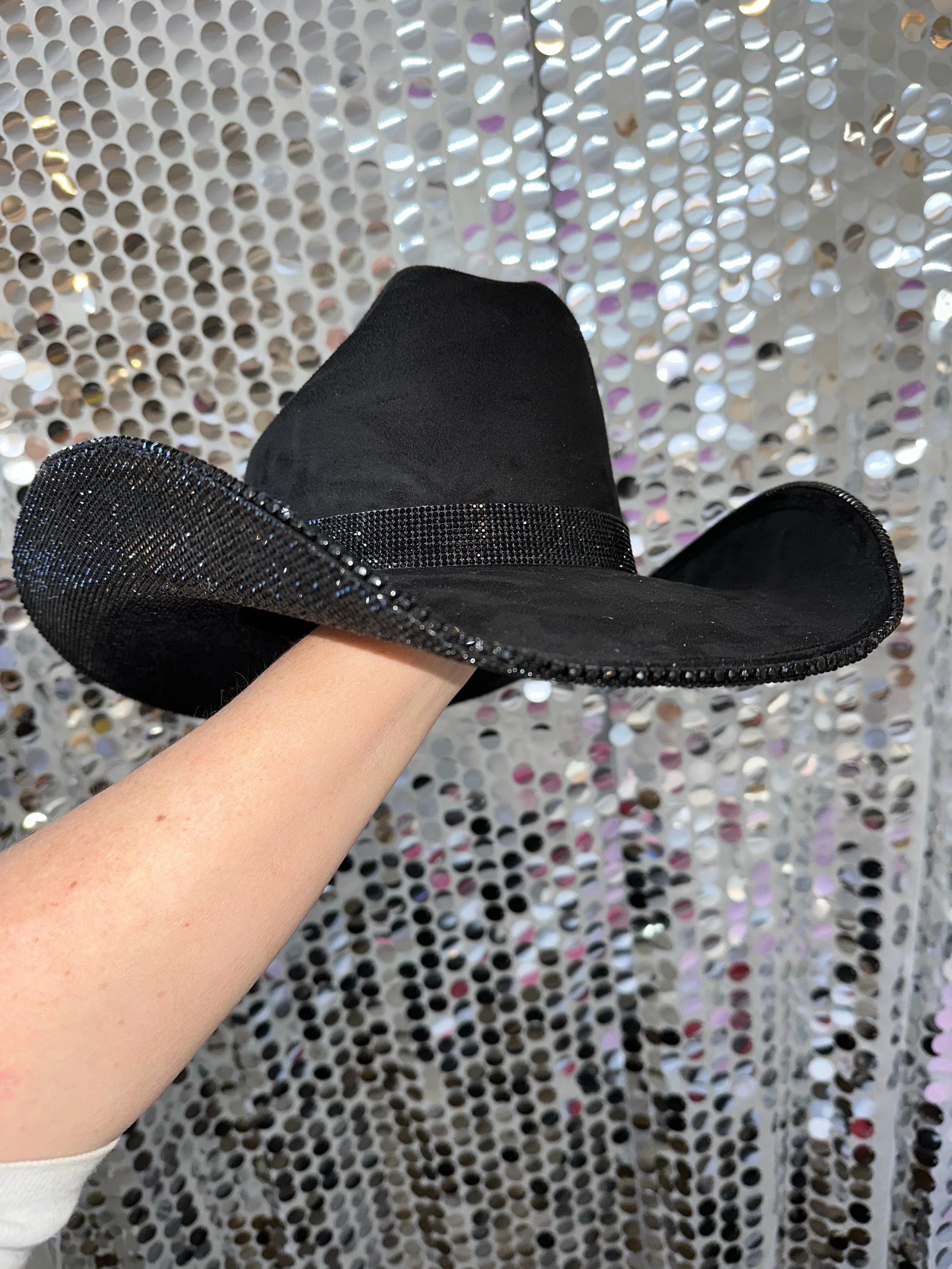 Black Suede & Black Rhinestones - Image 4