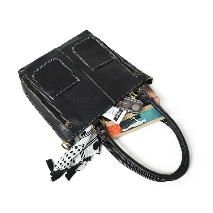 Black Terry Tote - Image 4