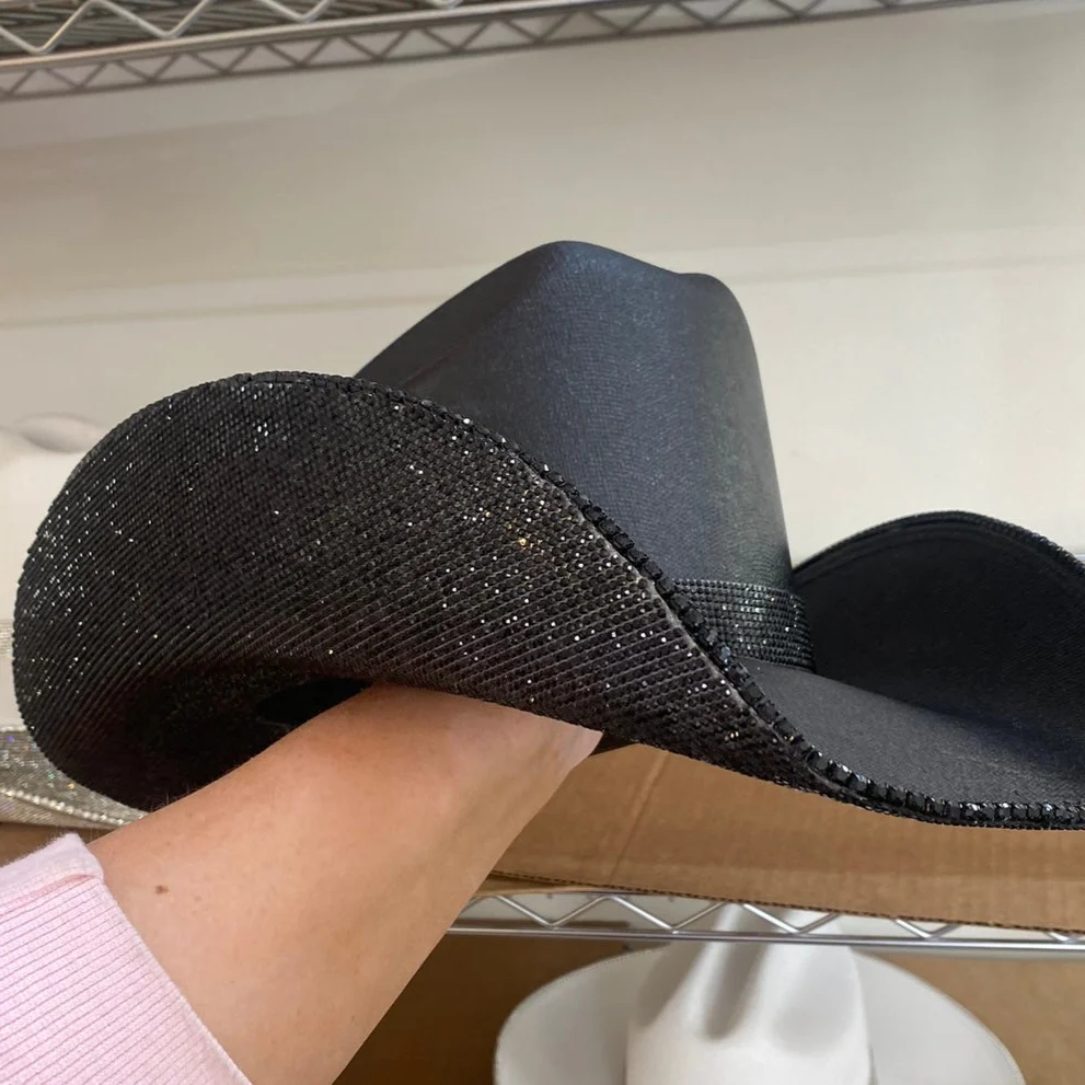 "Blacked Out" Square Style Hat - underneath brim only - Image 3