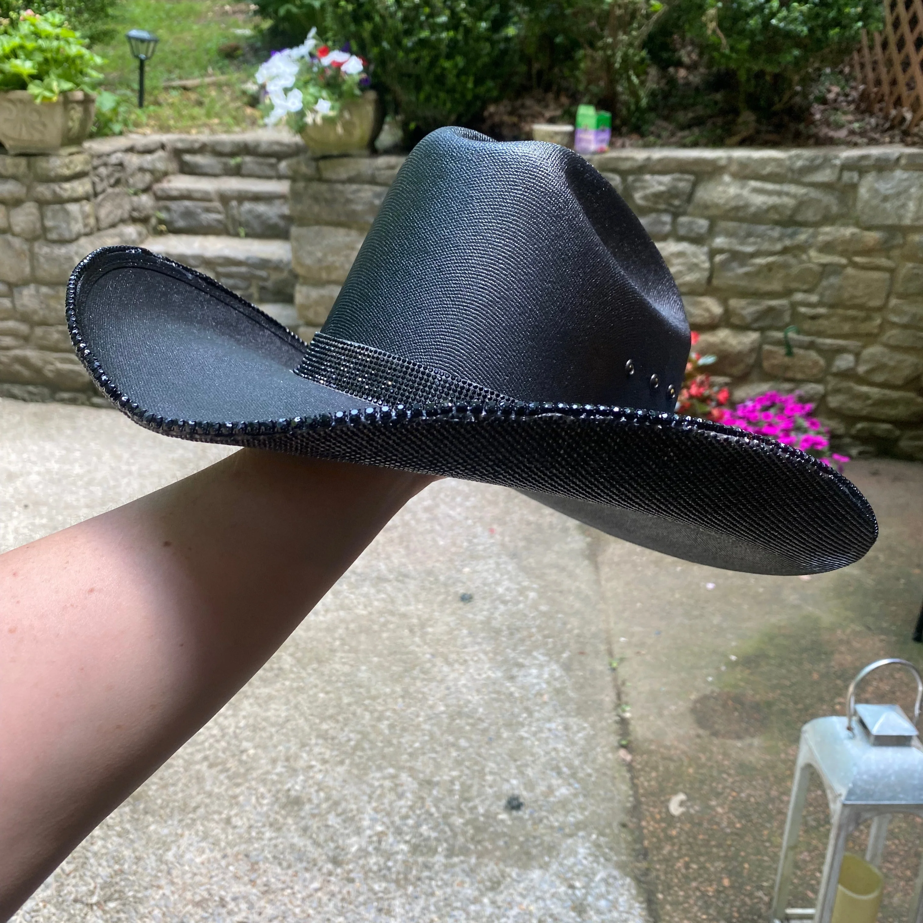 "Blacked Out" - Underneath Brim Only