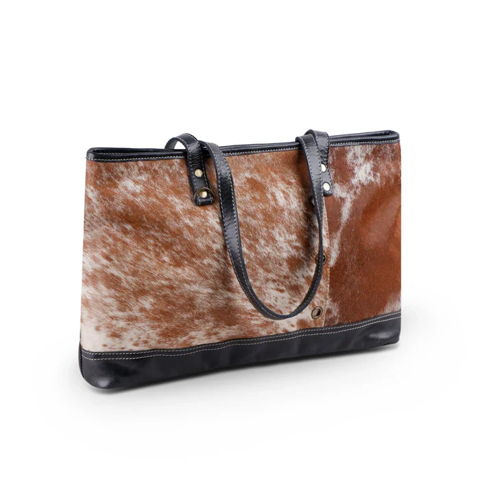 Blake Cowhide Tote Bag - Image 2