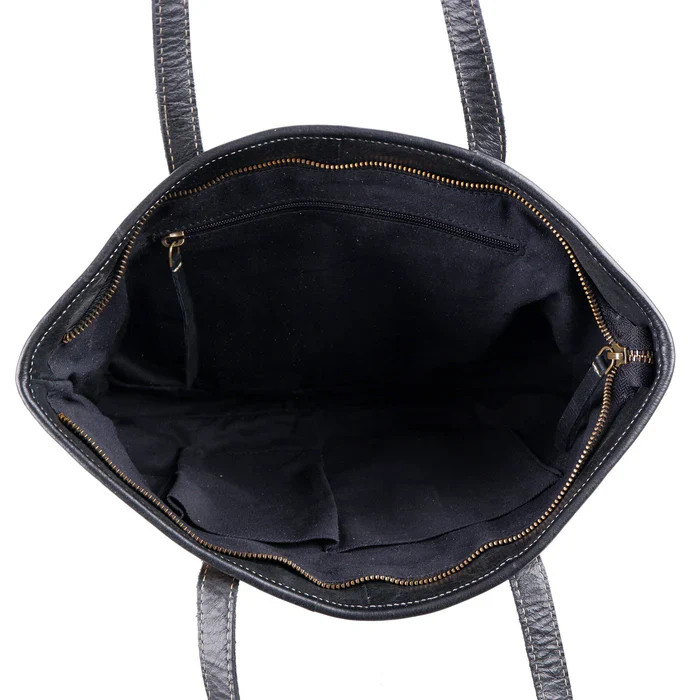 Blake Cowhide Tote Bag - Image 5