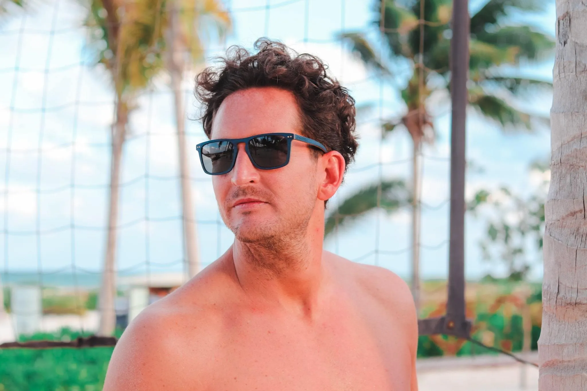 Blu | Maple Wood Sunglasses - Image 3