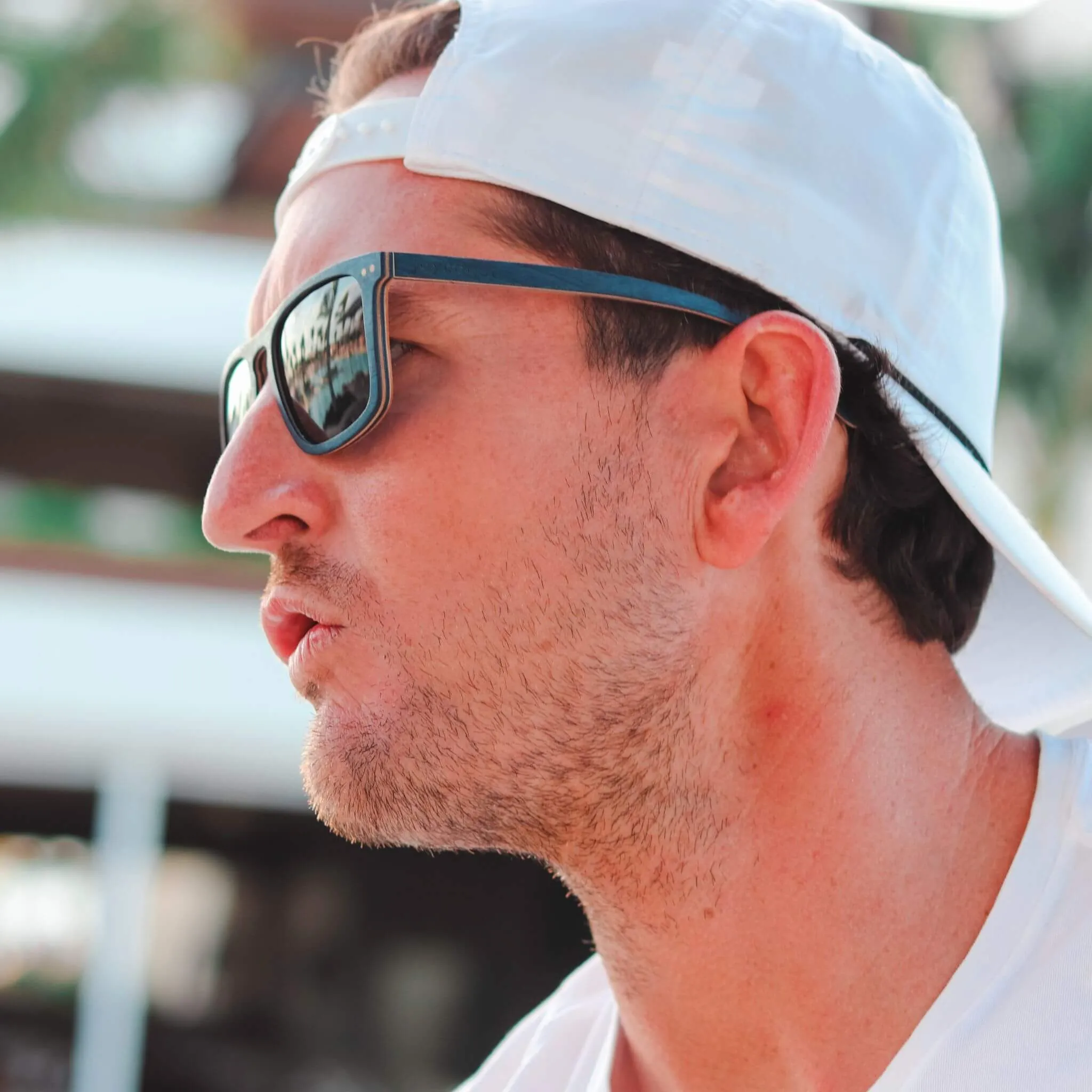 Blu | Maple Wood Sunglasses - Image 8