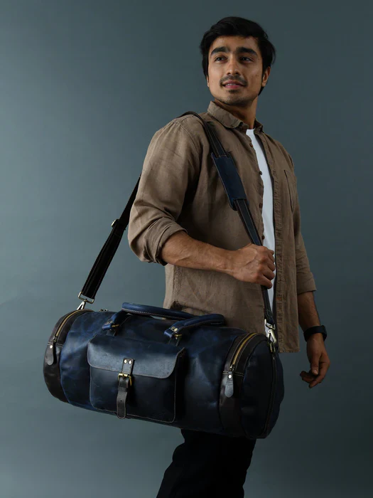 Blue Premium Duffle - Image 5