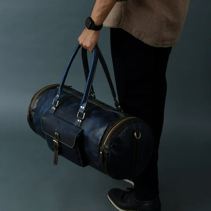 Blue Premium Duffle - Image 6