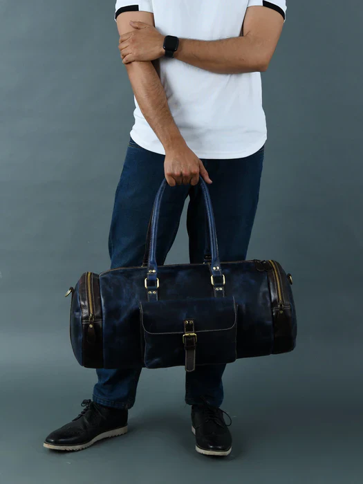 Blue Premium Duffle - Image 7