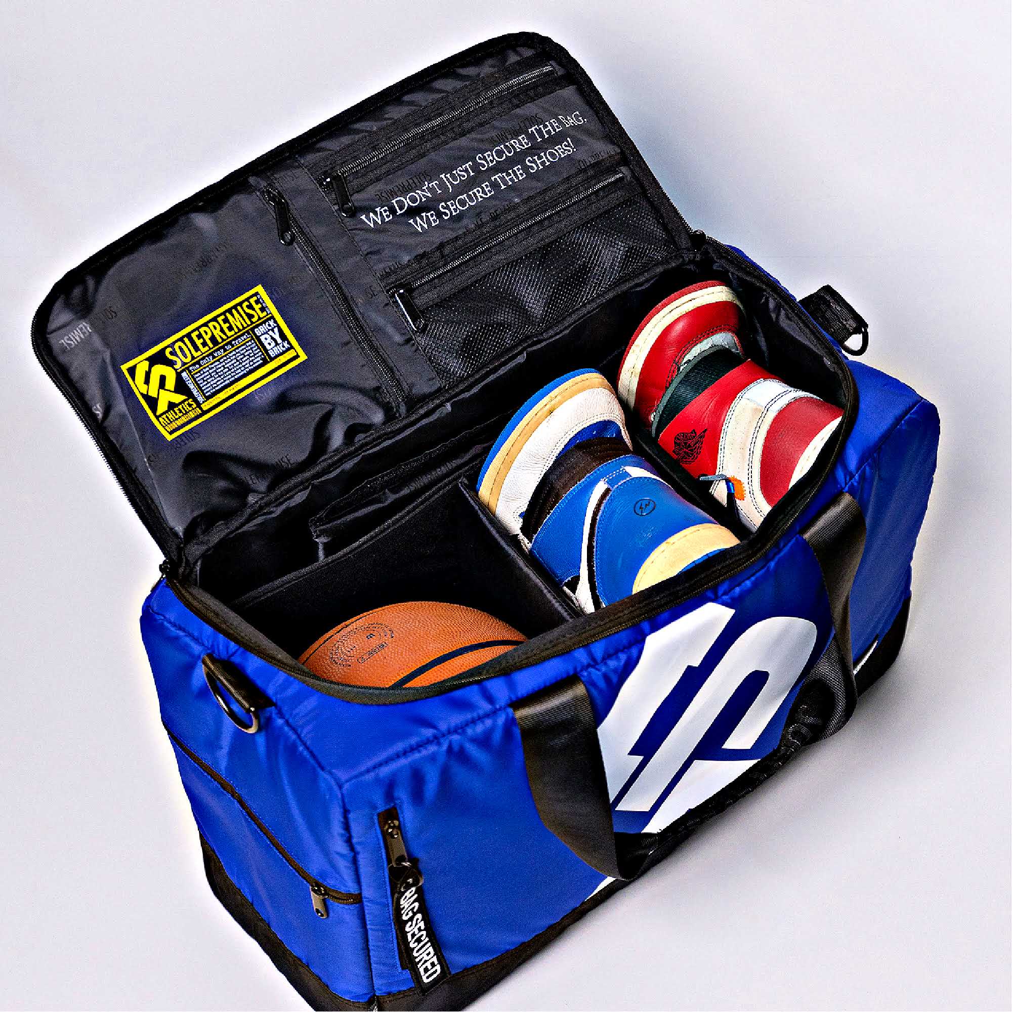 Blue Sneaker Duffel Bag - Image 9