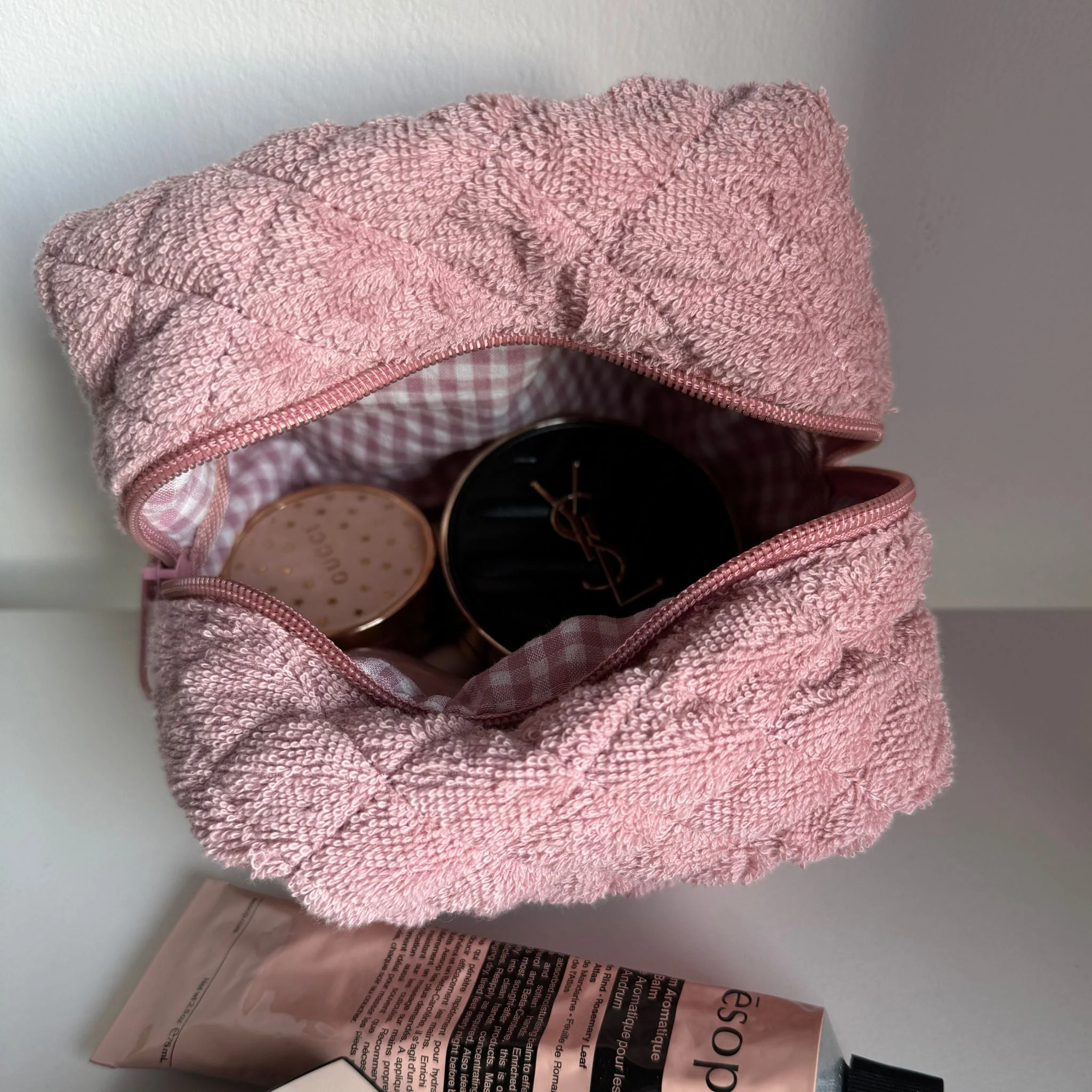 Blush Mini Makeup Bag - Image 4