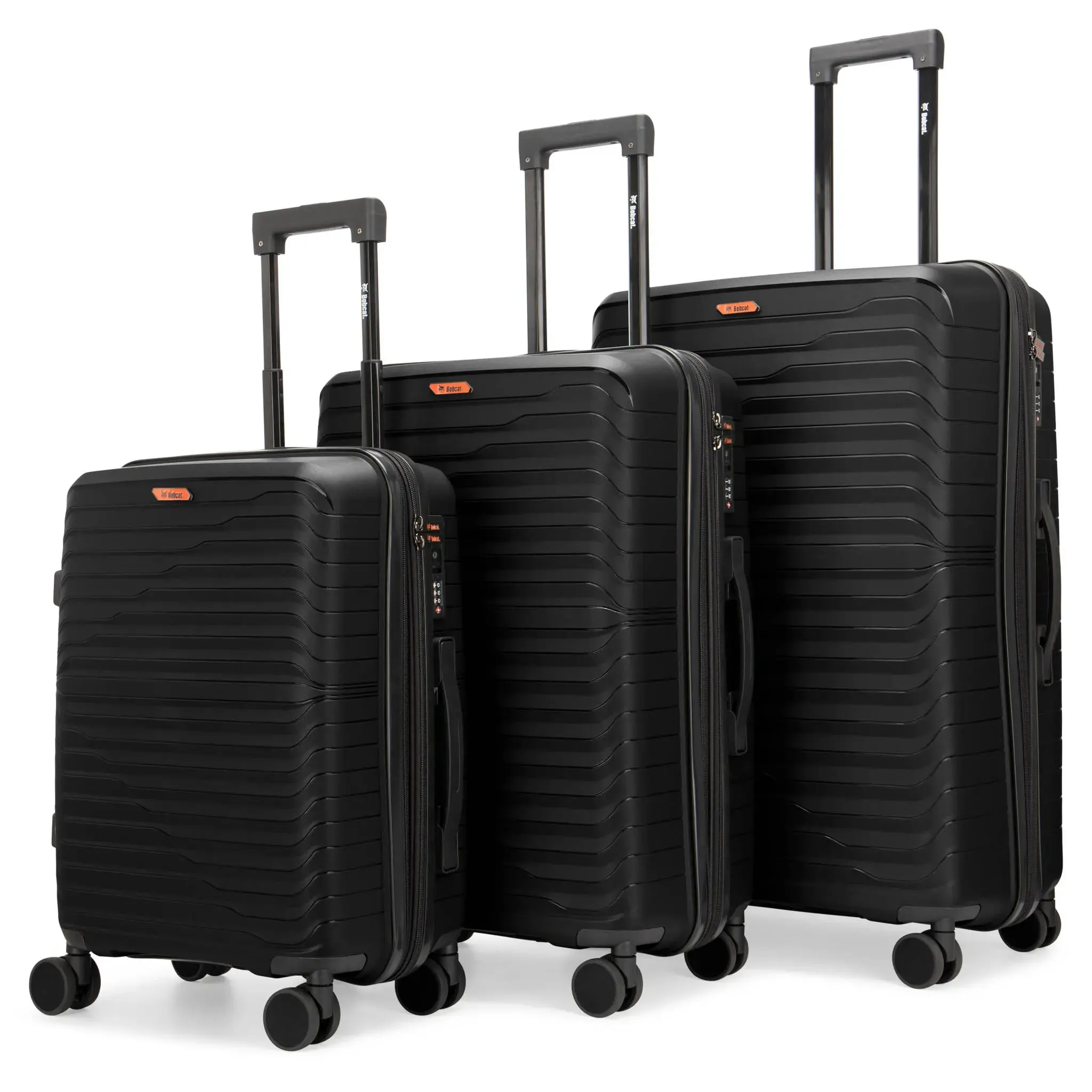 Excavator 3 Piece Expandable Tough Luggage Set - Image 7