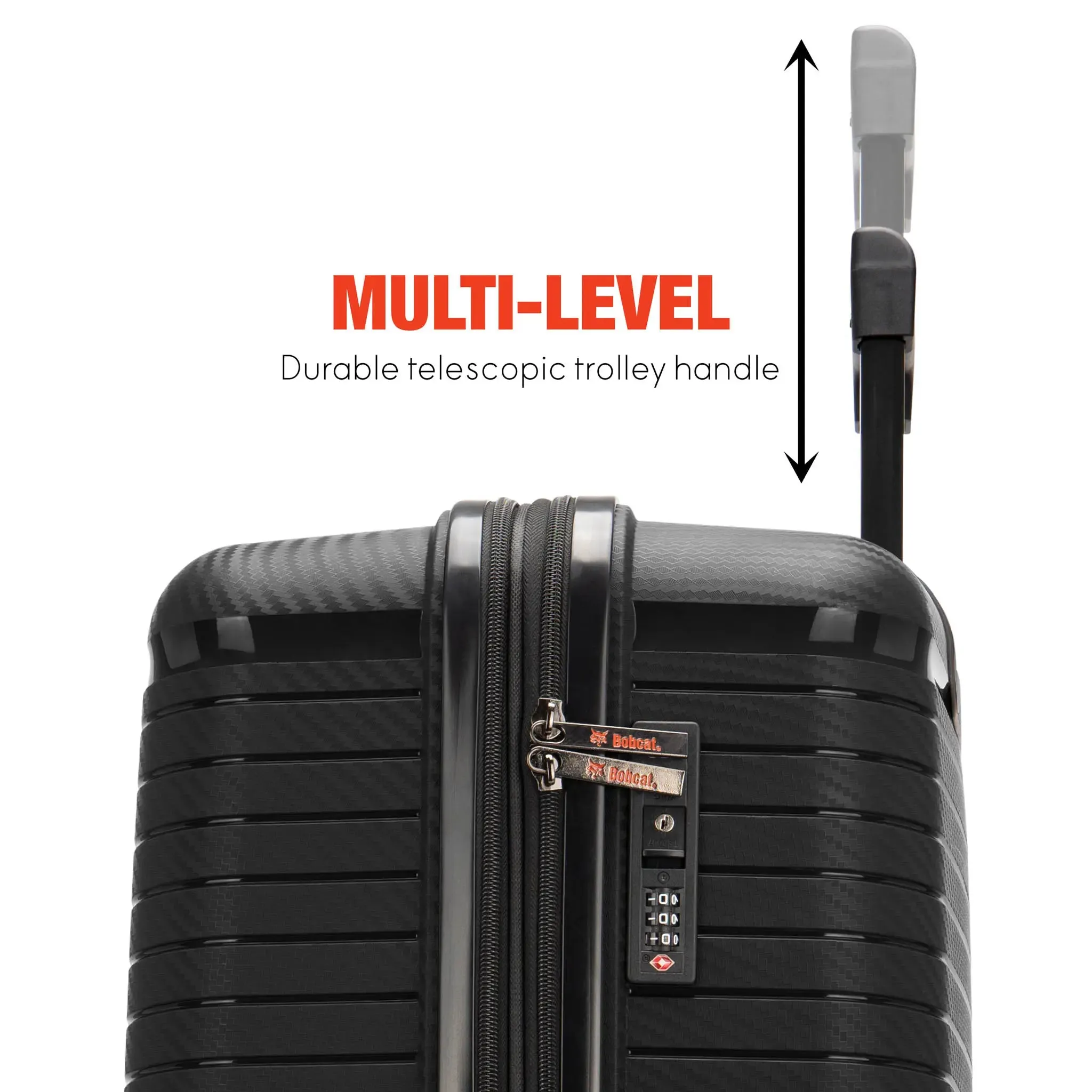 Trencher 3 Piece Expandable Tough Luggage Set - Image 4
