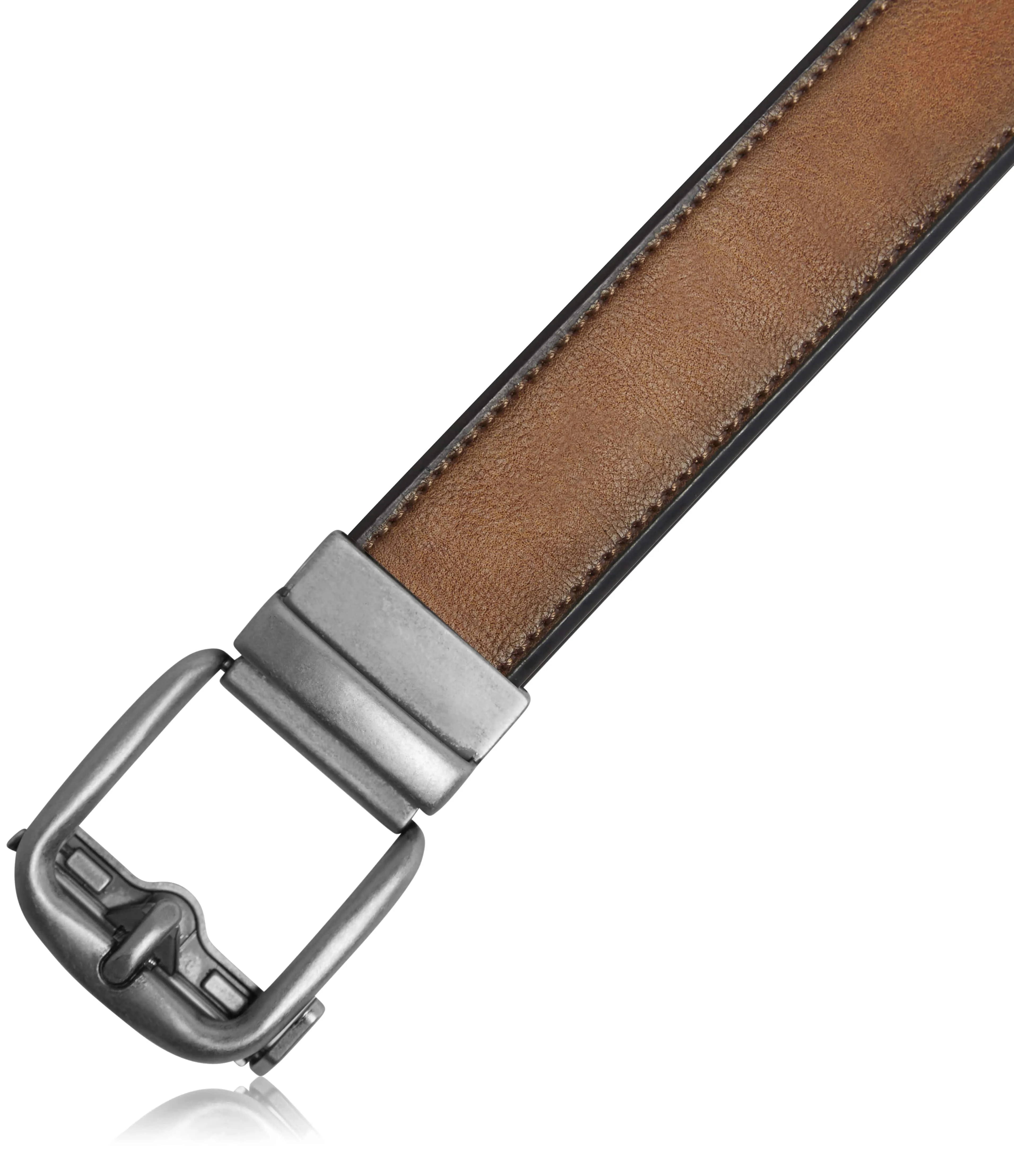 Bonded Leather Ratchet Belt - Image 3