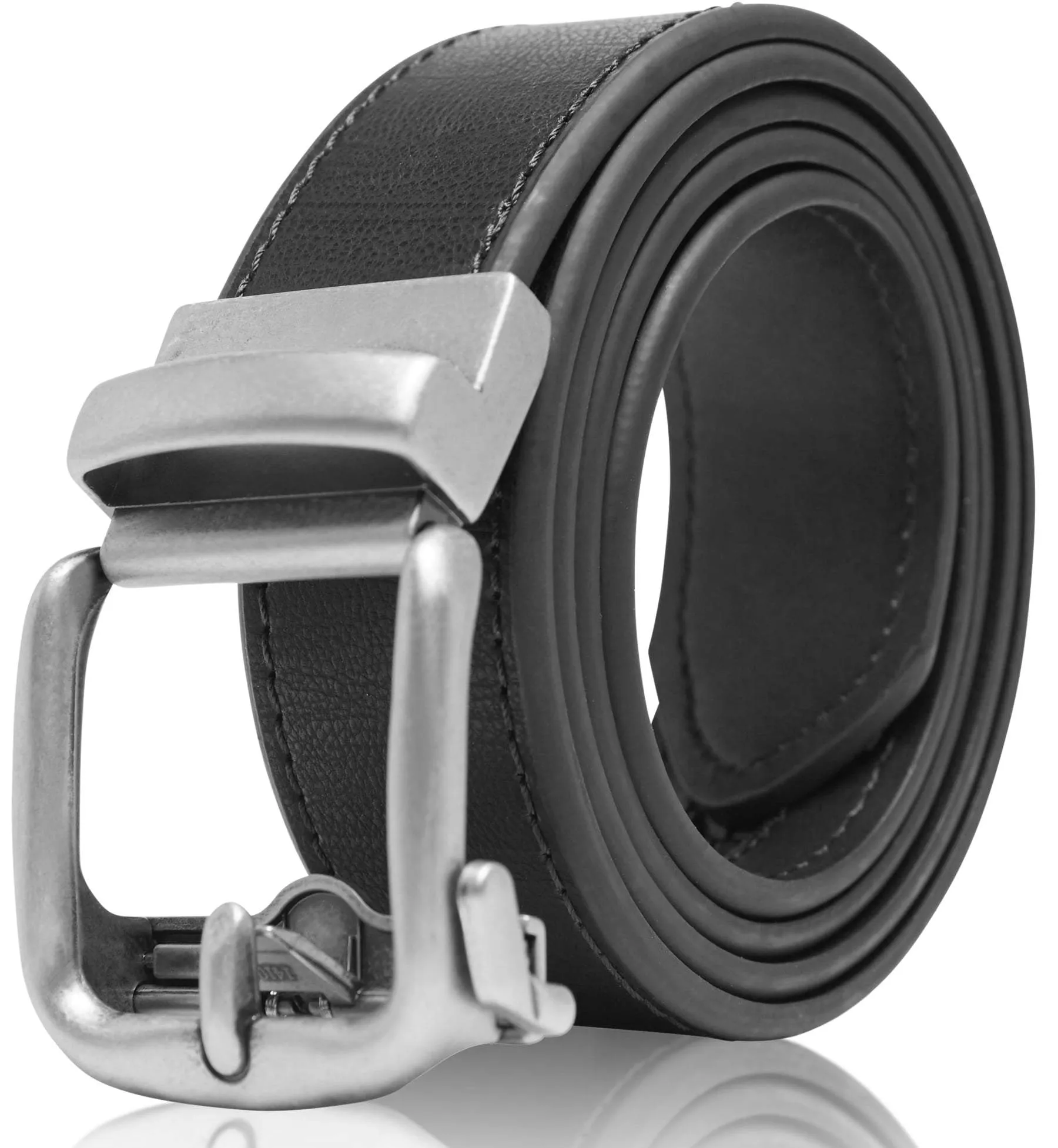 Bonded Leather Ratchet Belt - Image 5