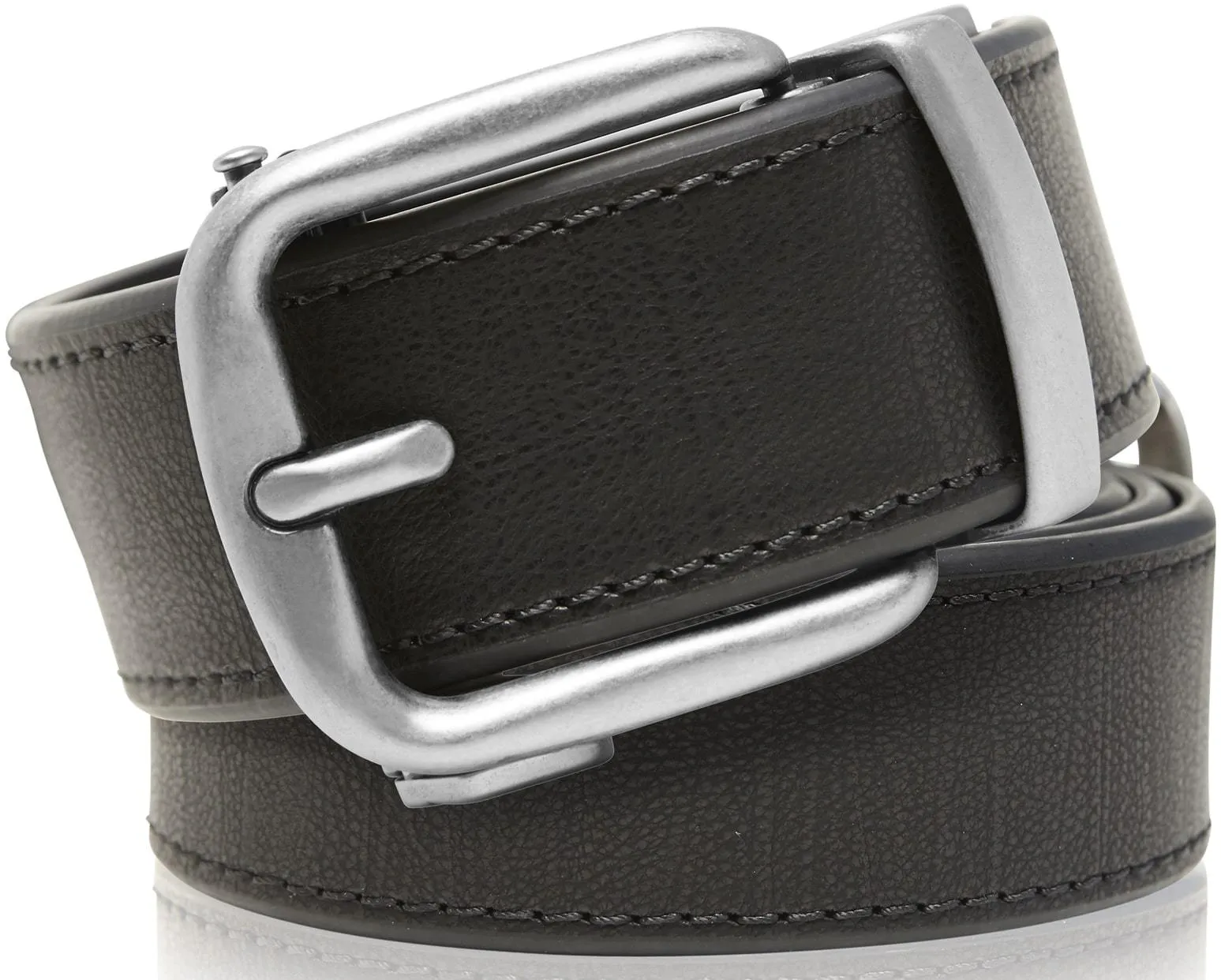 Bonded Leather Ratchet Belt - Image 6
