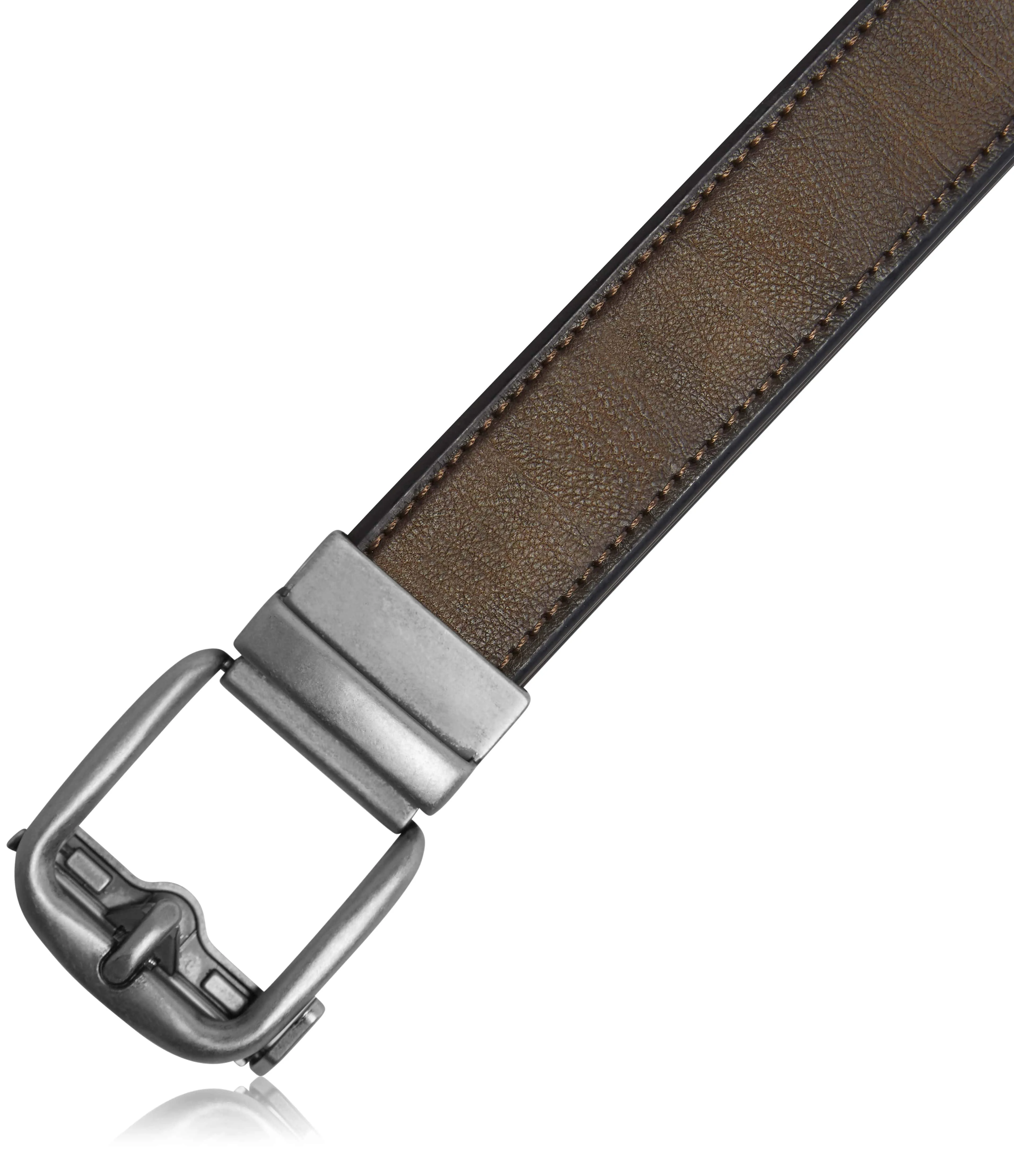 Bonded Leather Ratchet Belt - Image 9