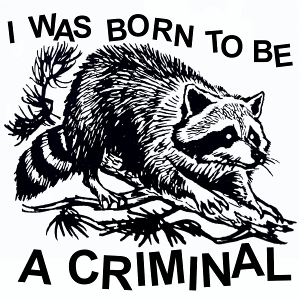 'Born Criminal' Shirt - Image 2
