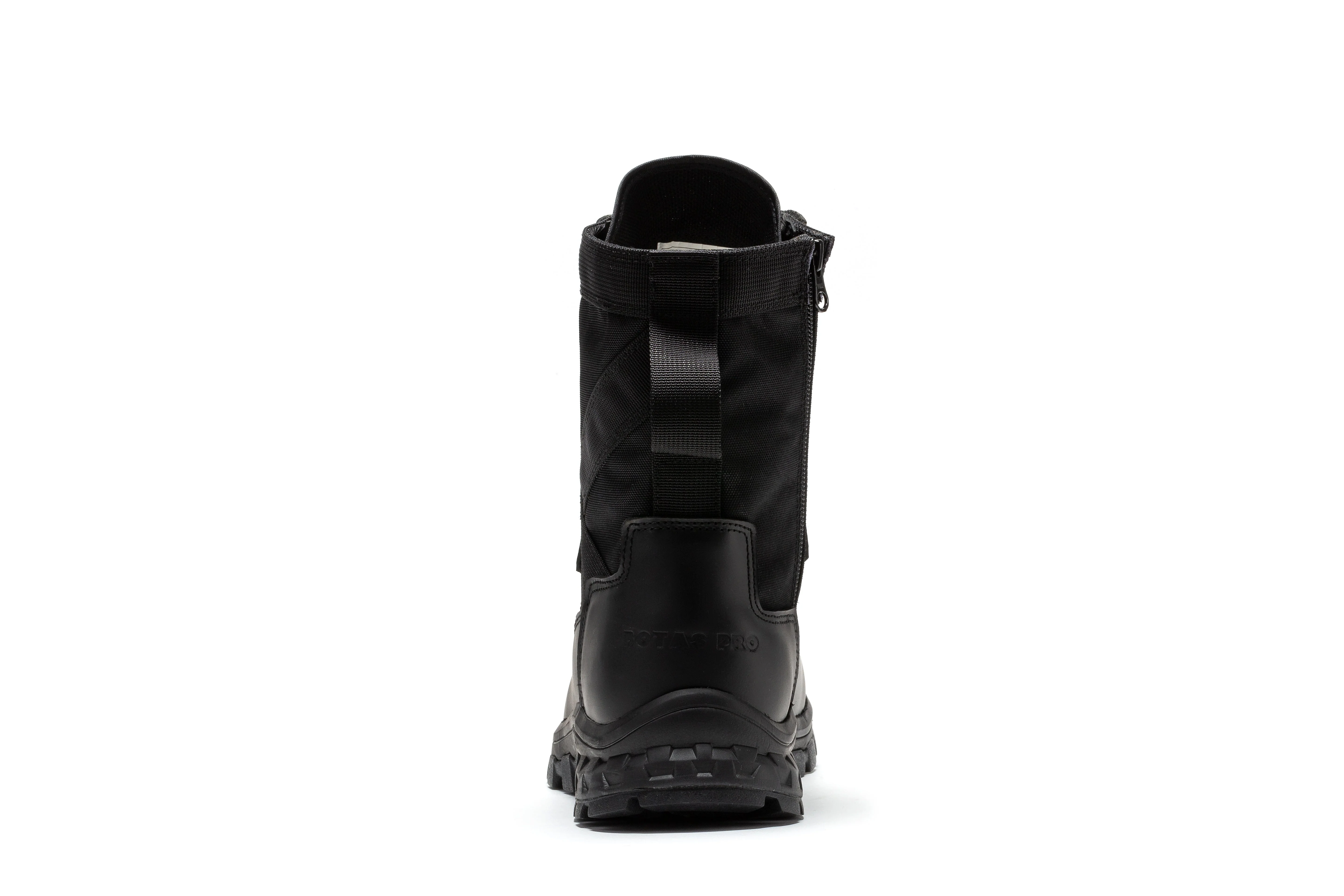 Botas Pro Black Men's 8 inch Side Zipper Military Tactical Boots BP401BK - Image 5