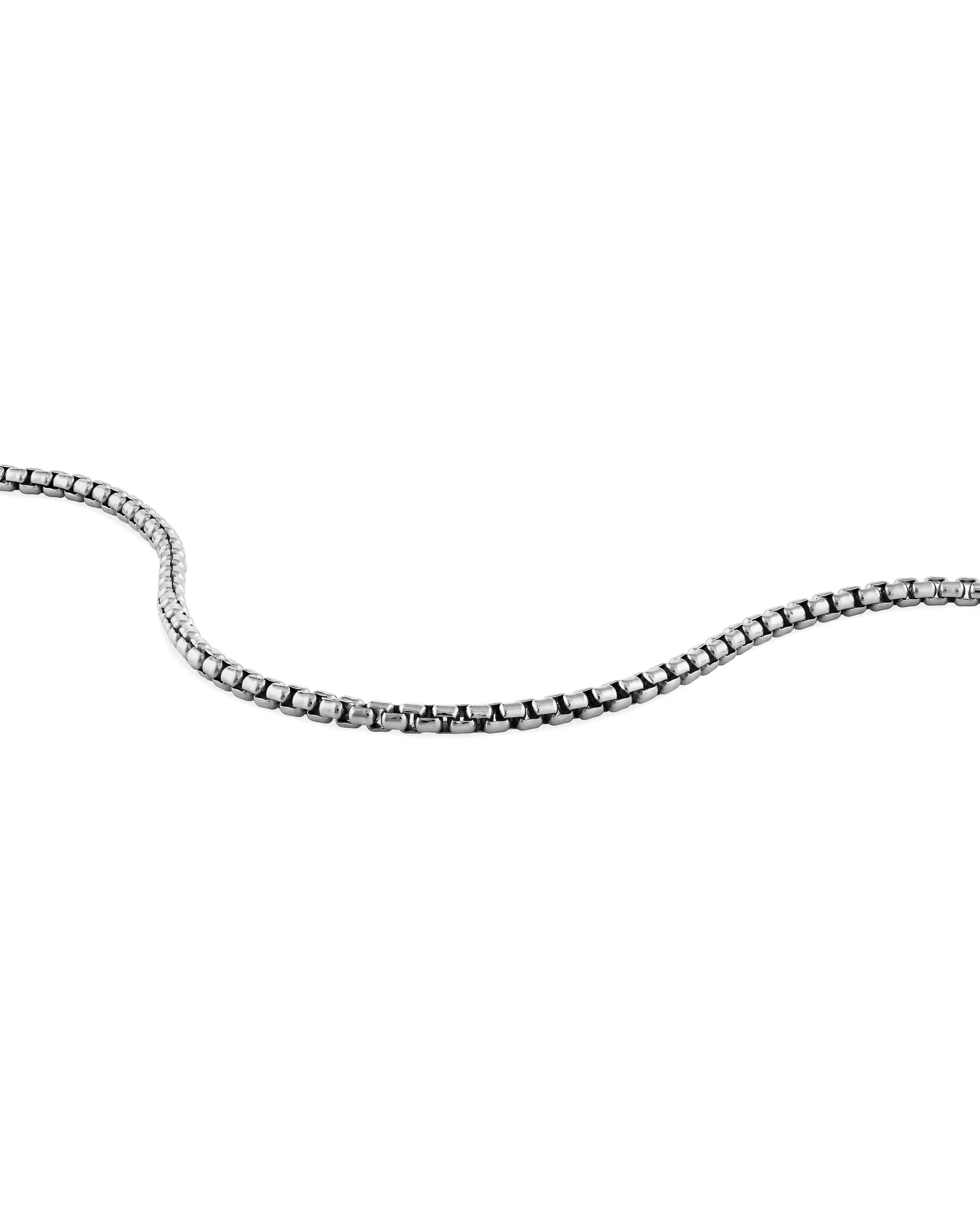 Box Chain Set - Sterling Silver - Image 5